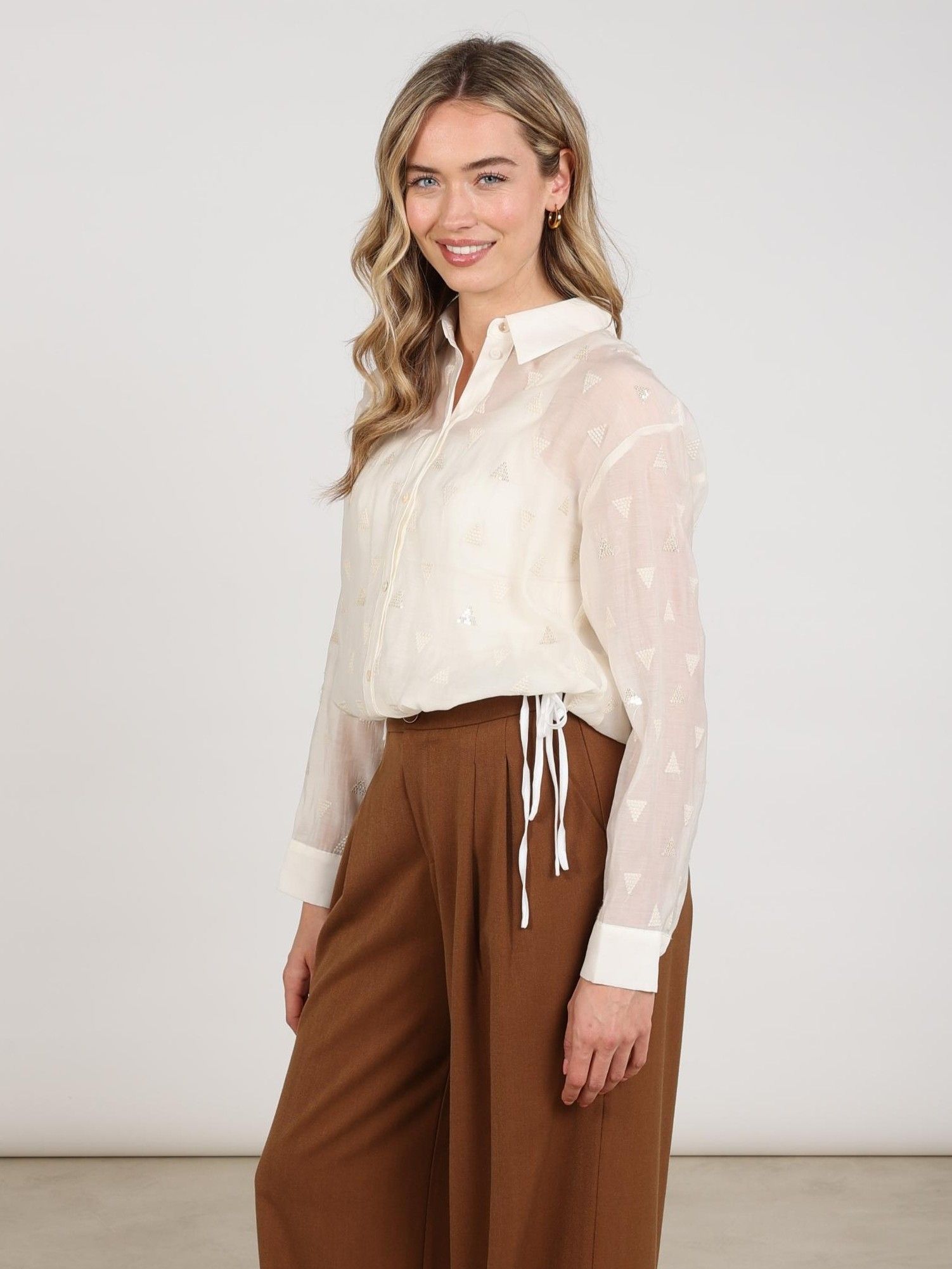 NUKUS - BLOUSE - Off white