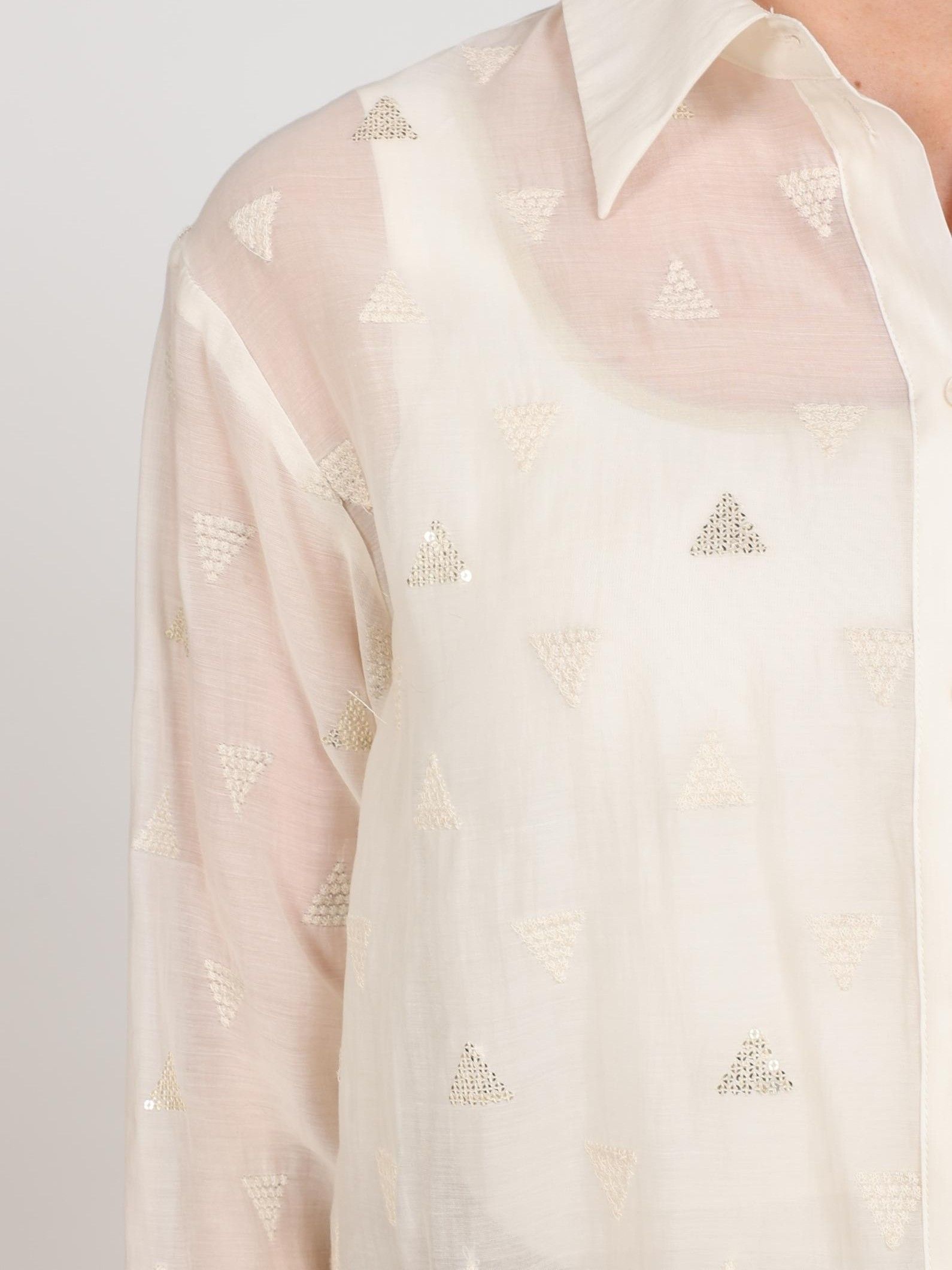 NUKUS - BLOUSE - Off white