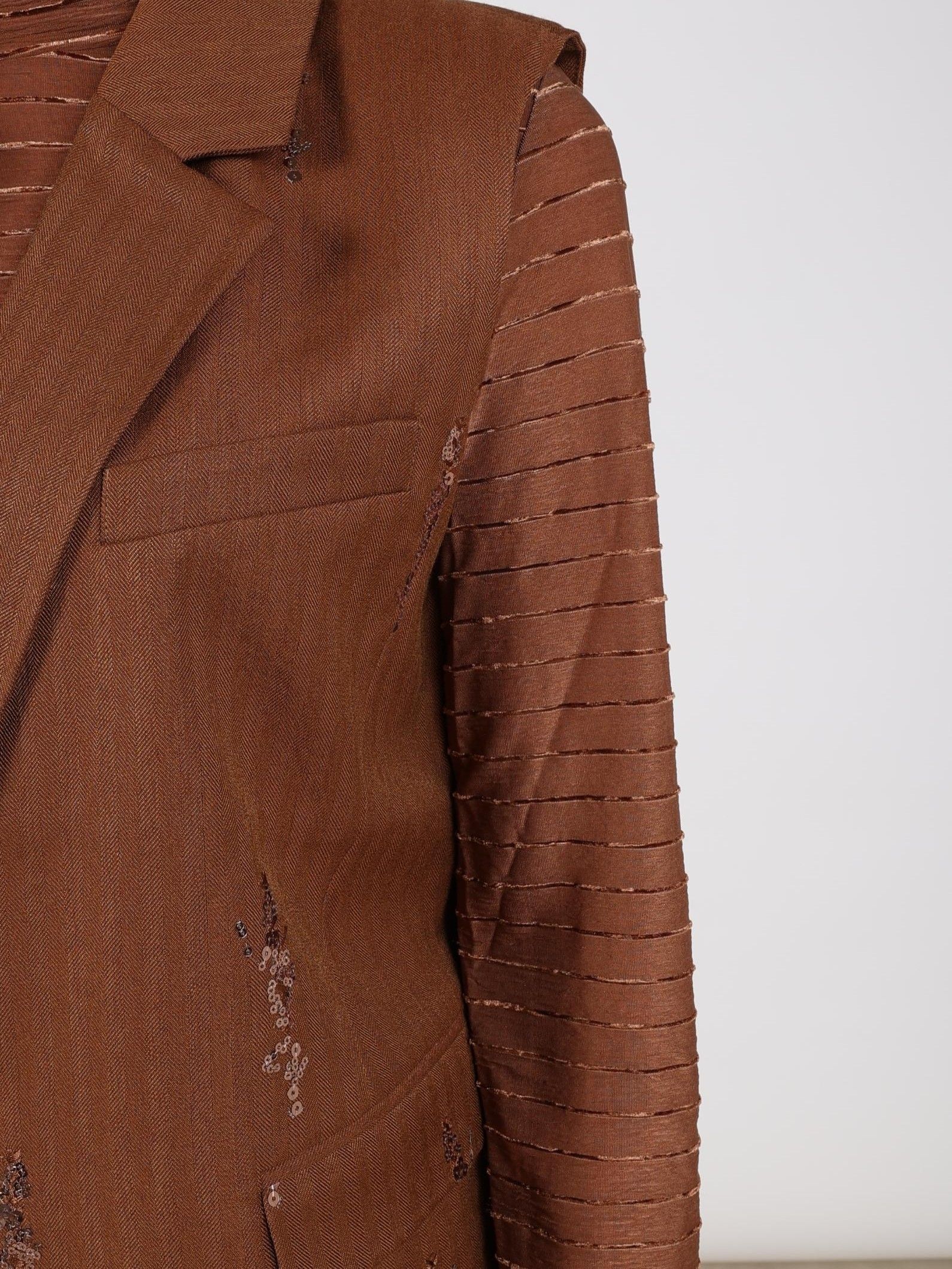 NUKUS - GILET - Bruin