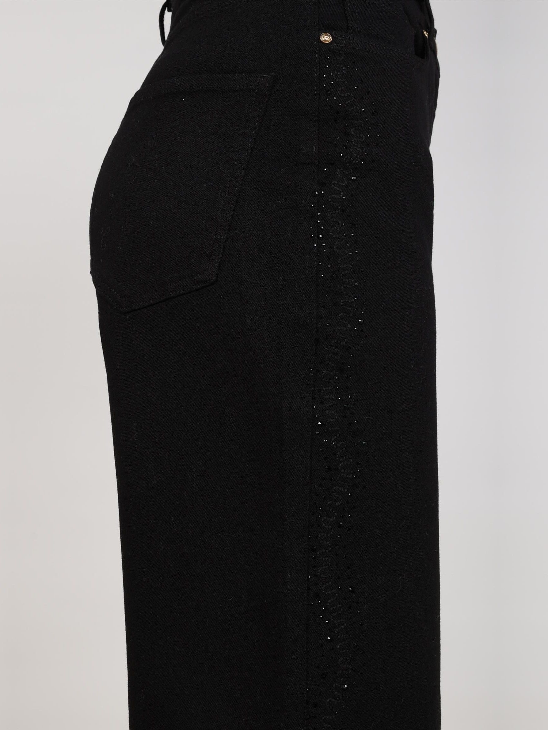 NUKUS - JEANS - Zwart