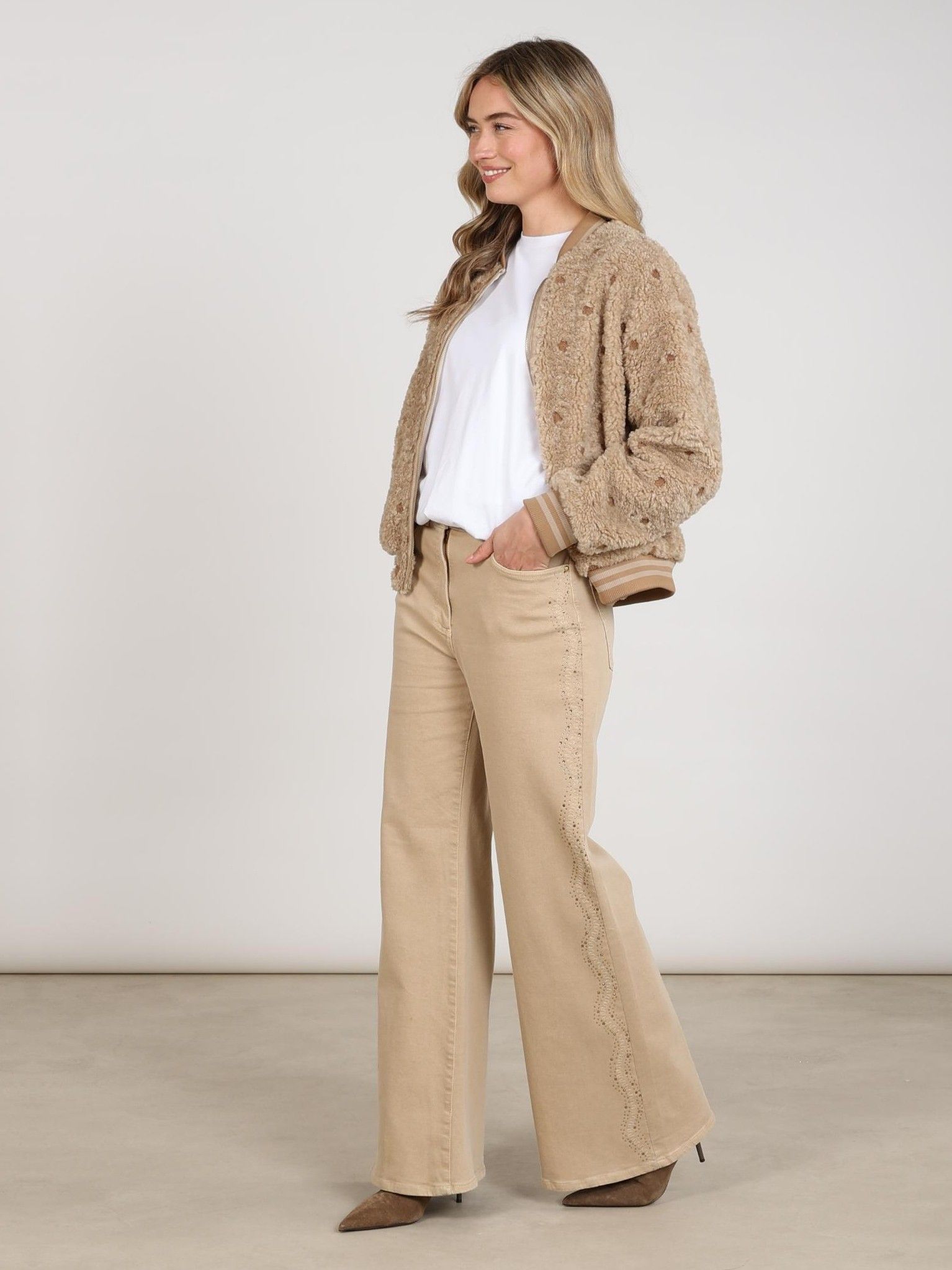 NUKUS - JEANS - Beige
