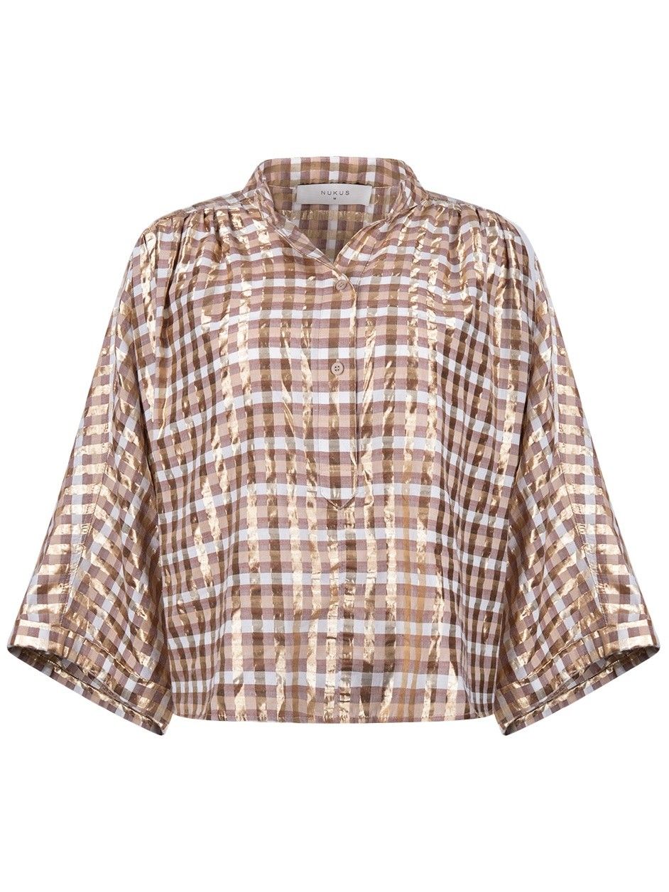 NUKUS - BLOUSE - Bruin