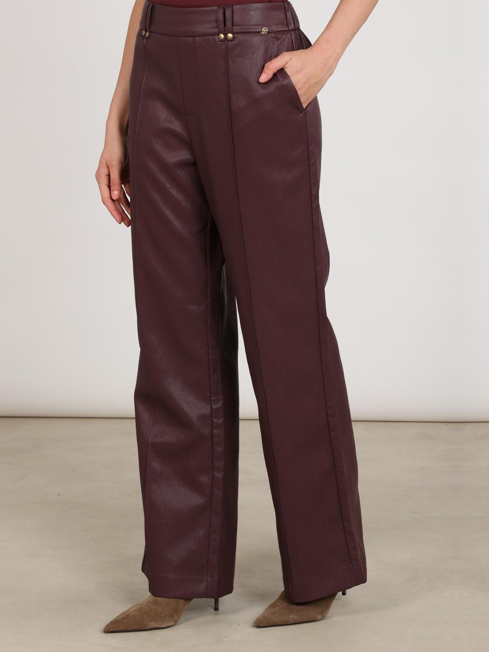 NUKUS - BROEK - Rood