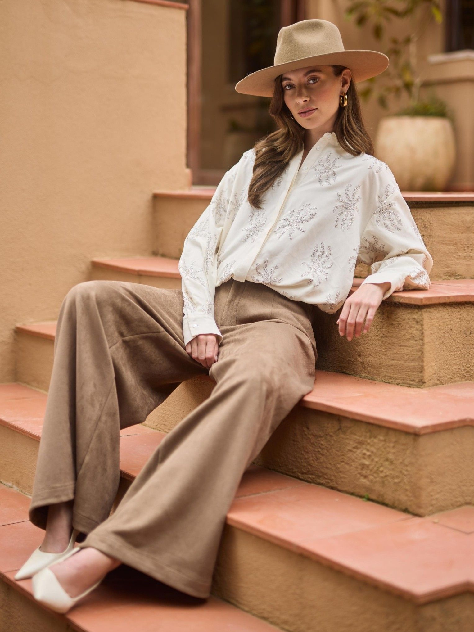 NUKUS - BLOUSE - Off white