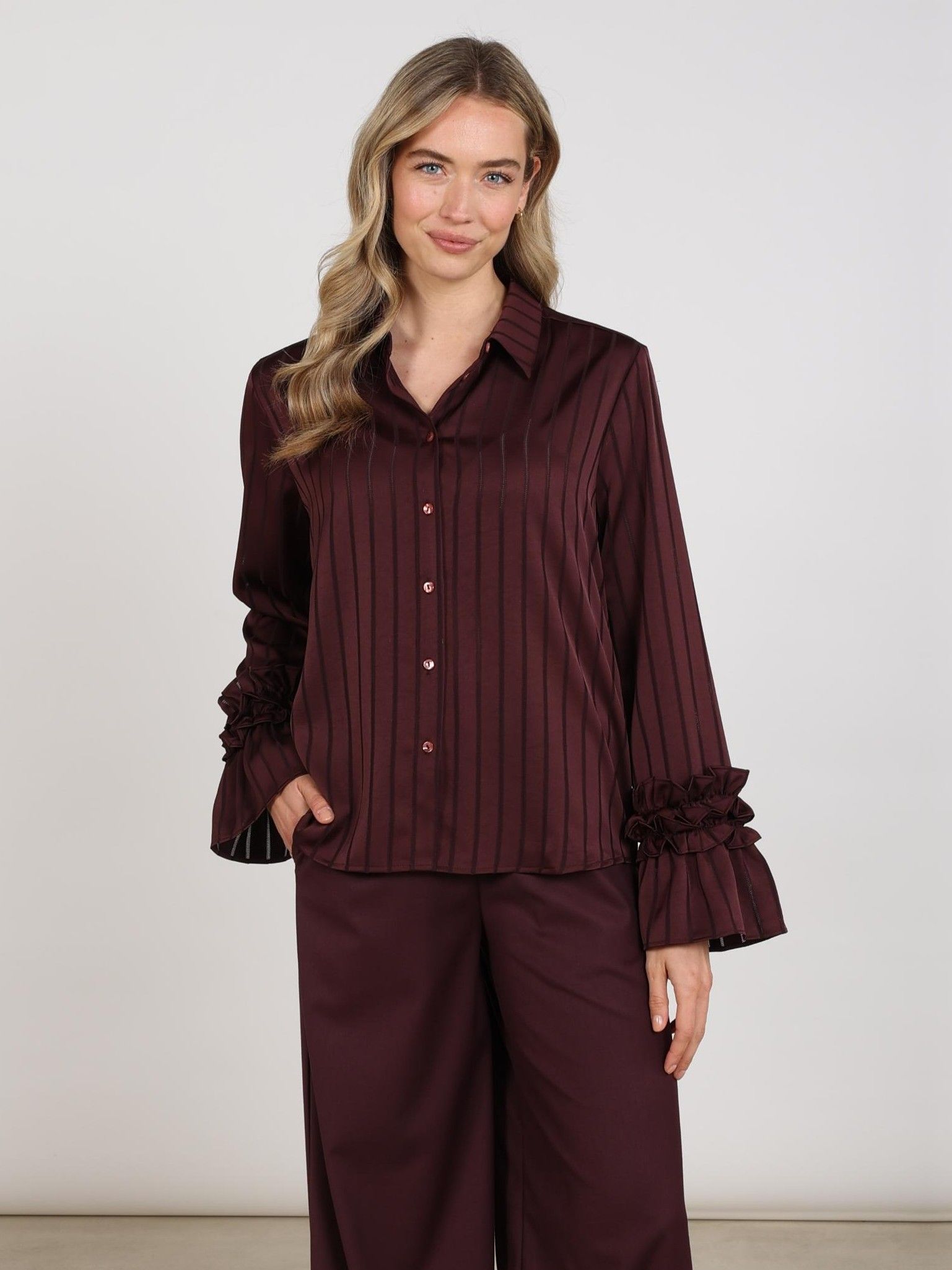 NUKUS - BLOUSE - Rood