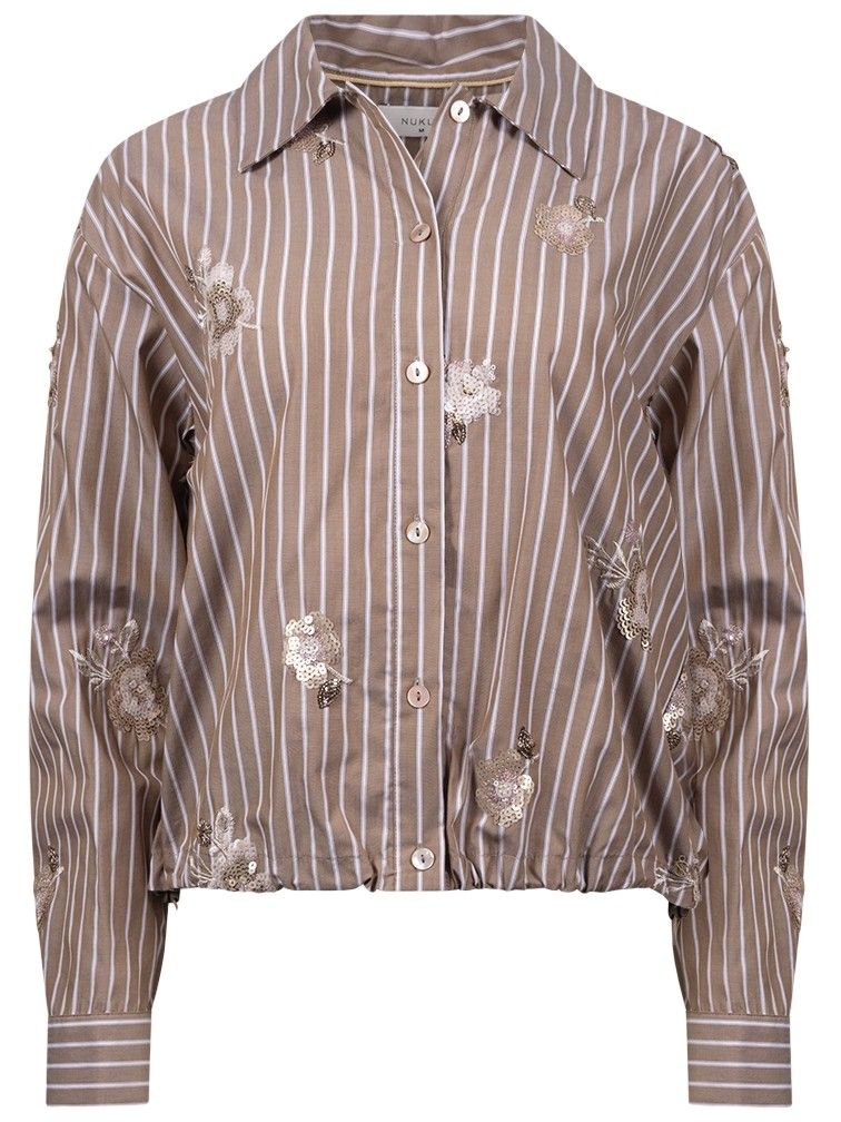 NUKUS - BLOUSE - Bruin
