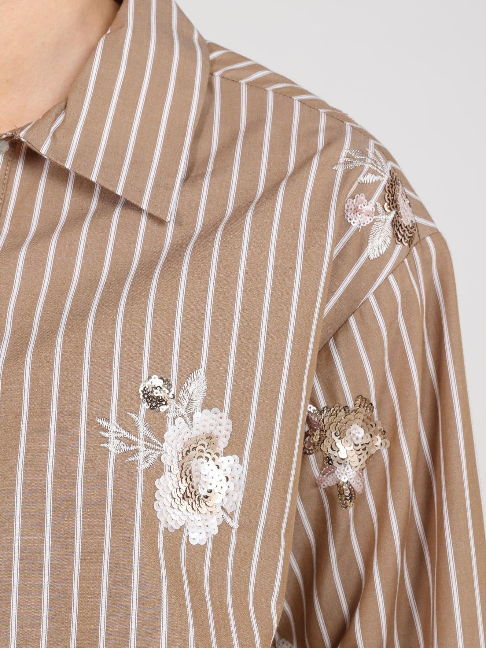 NUKUS - BLOUSE - Bruin