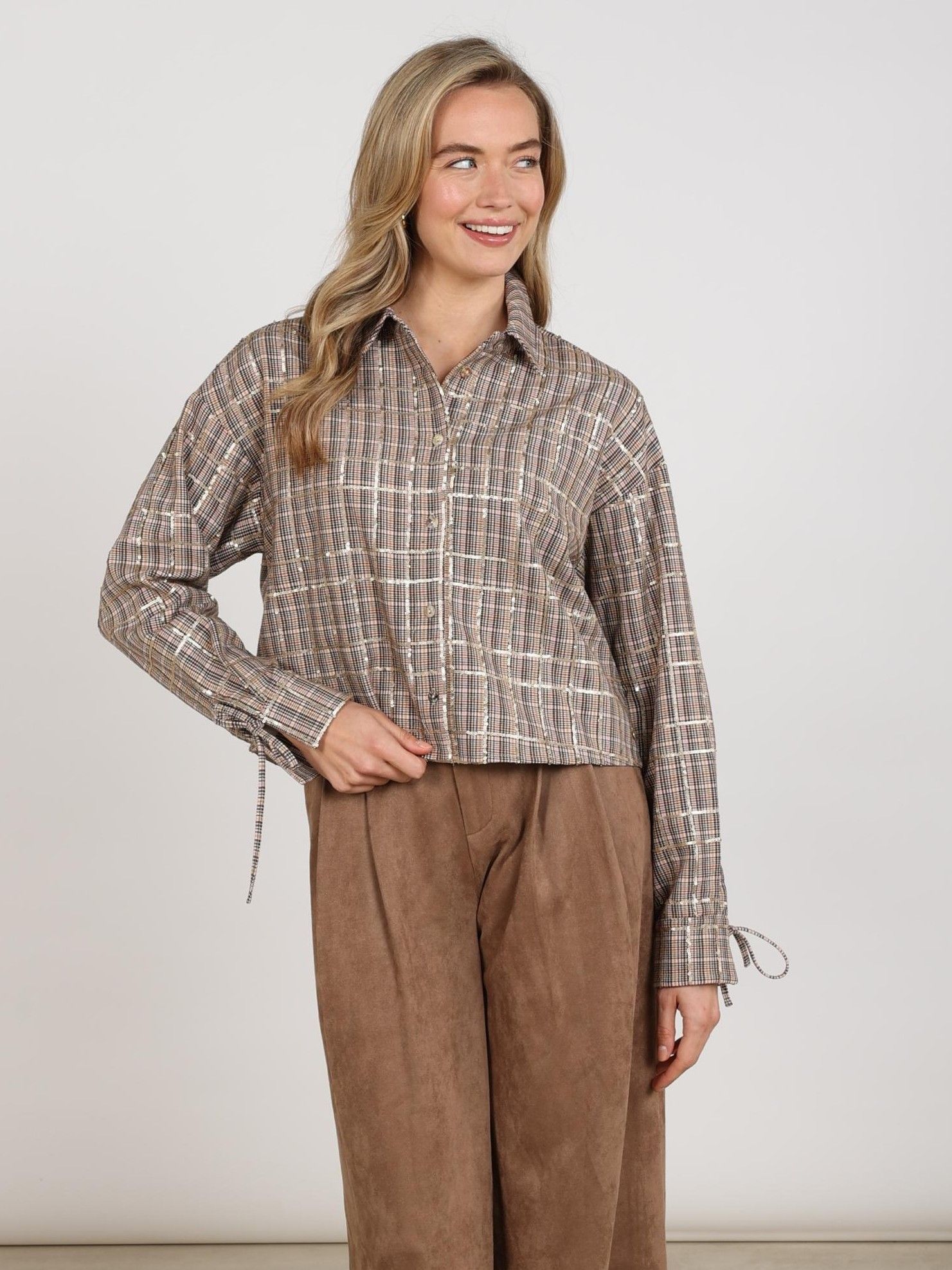 NUKUS - BLOUSE - Beige