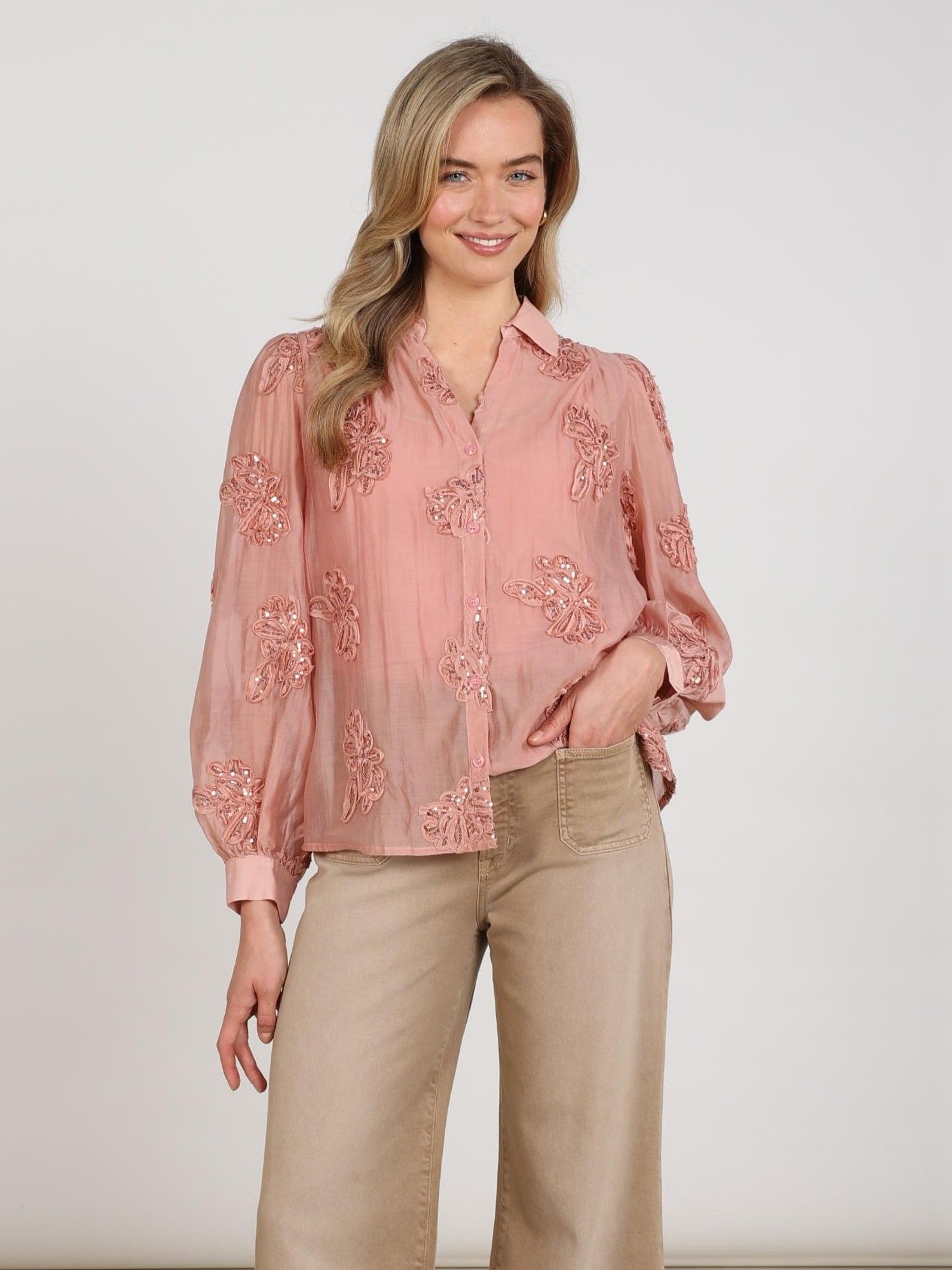 NUKUS - BLOUSE - Roze