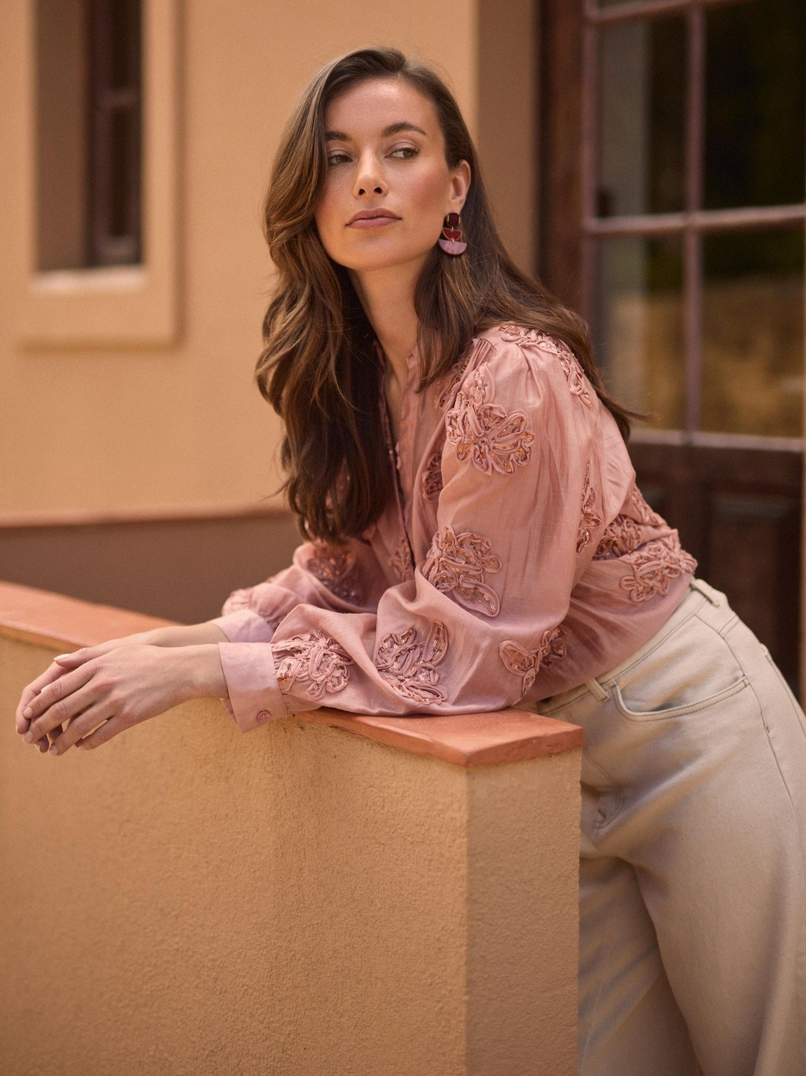 NUKUS - BLOUSE - Roze