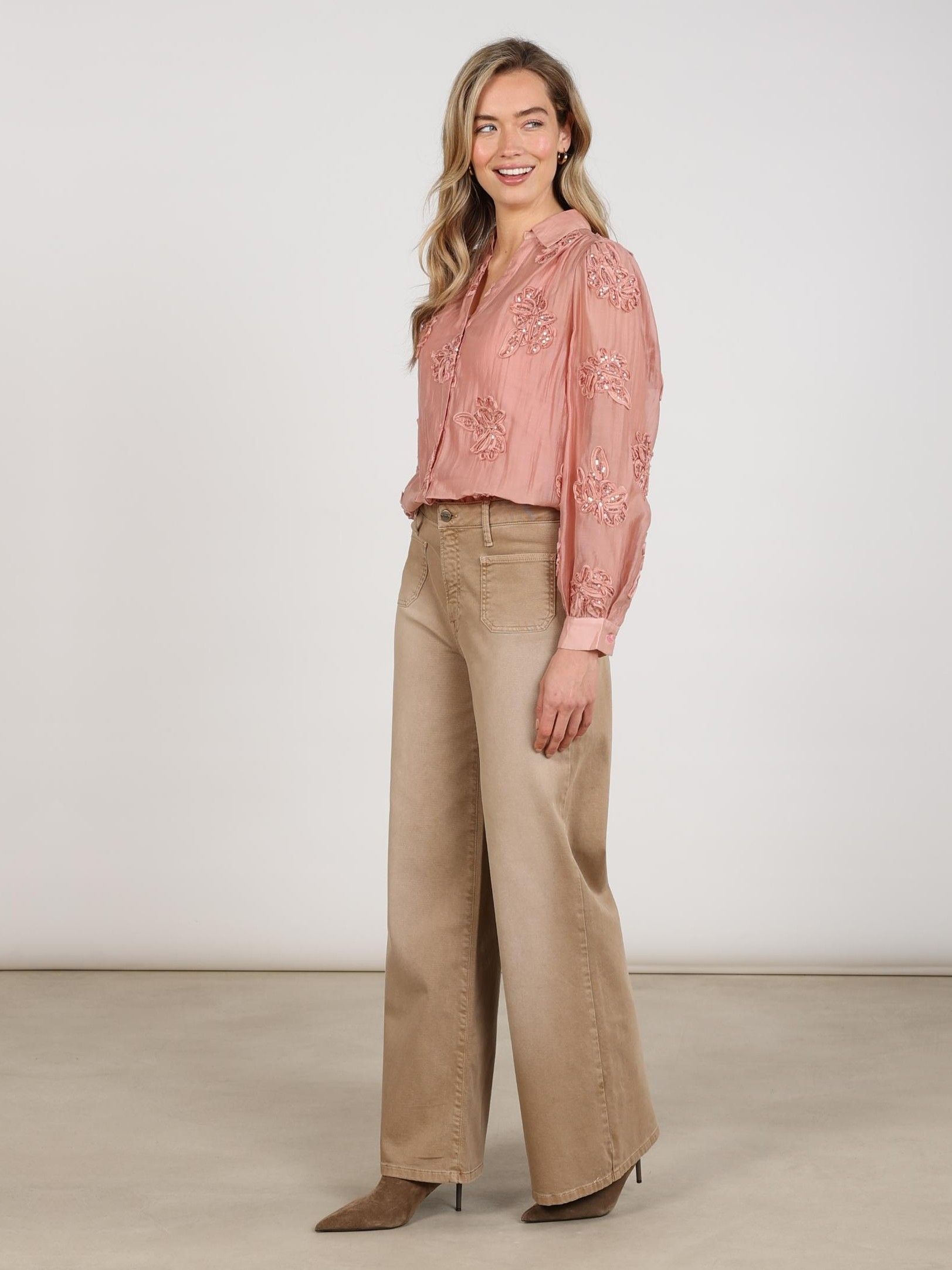NUKUS - JEANS - Bruin