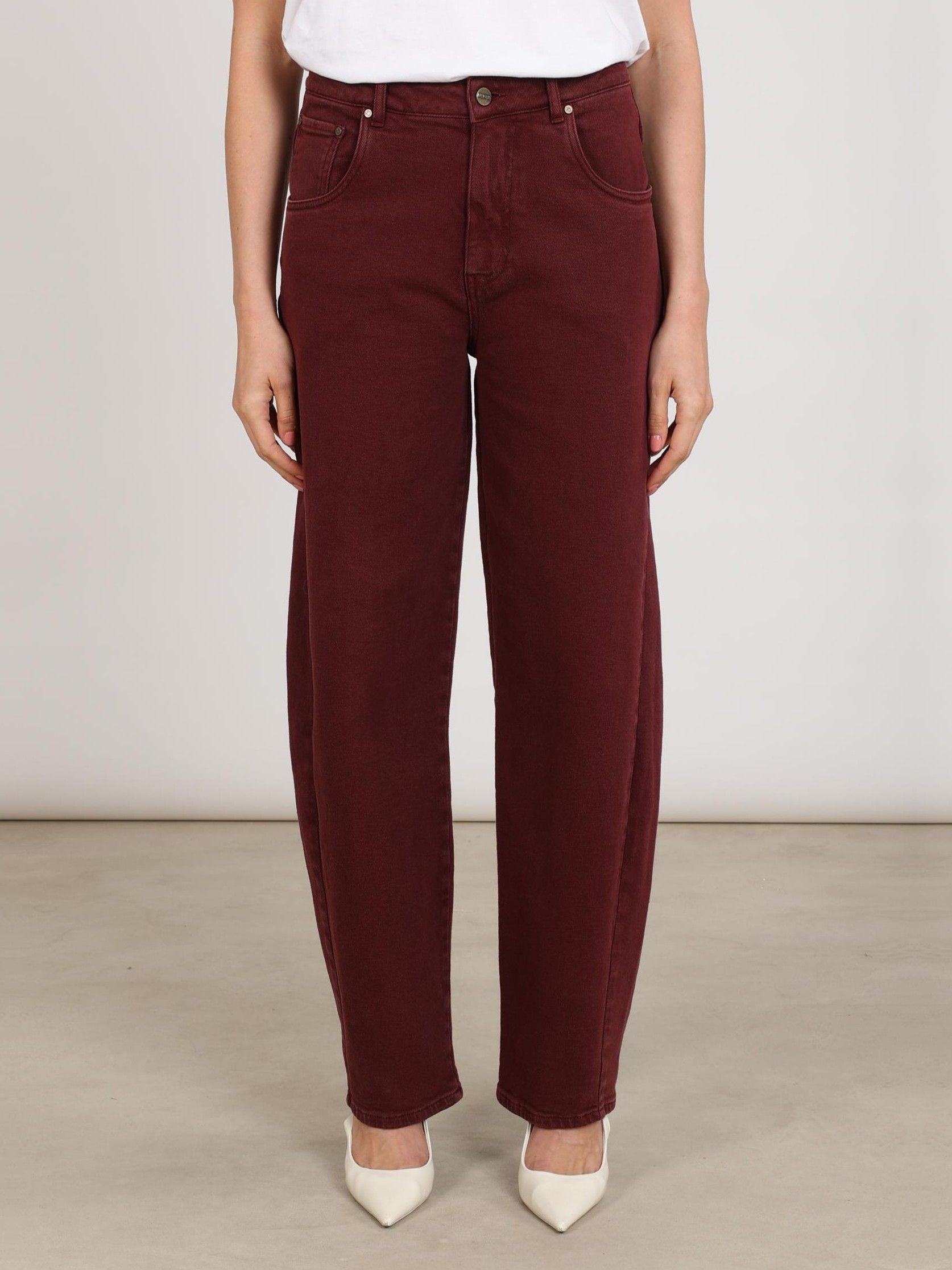 NUKUS - JEANS - Rood
