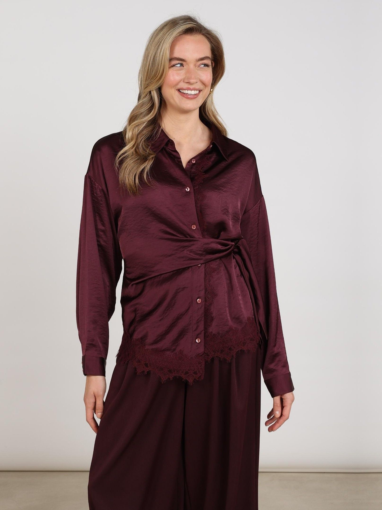 NUKUS - BLOUSE - Rood