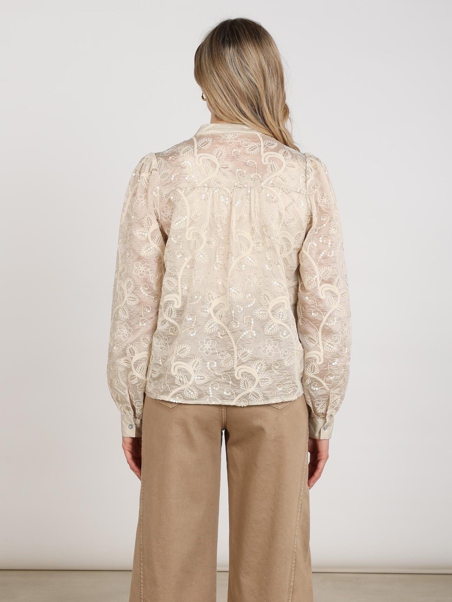 NUKUS - BLOUSE - Beige