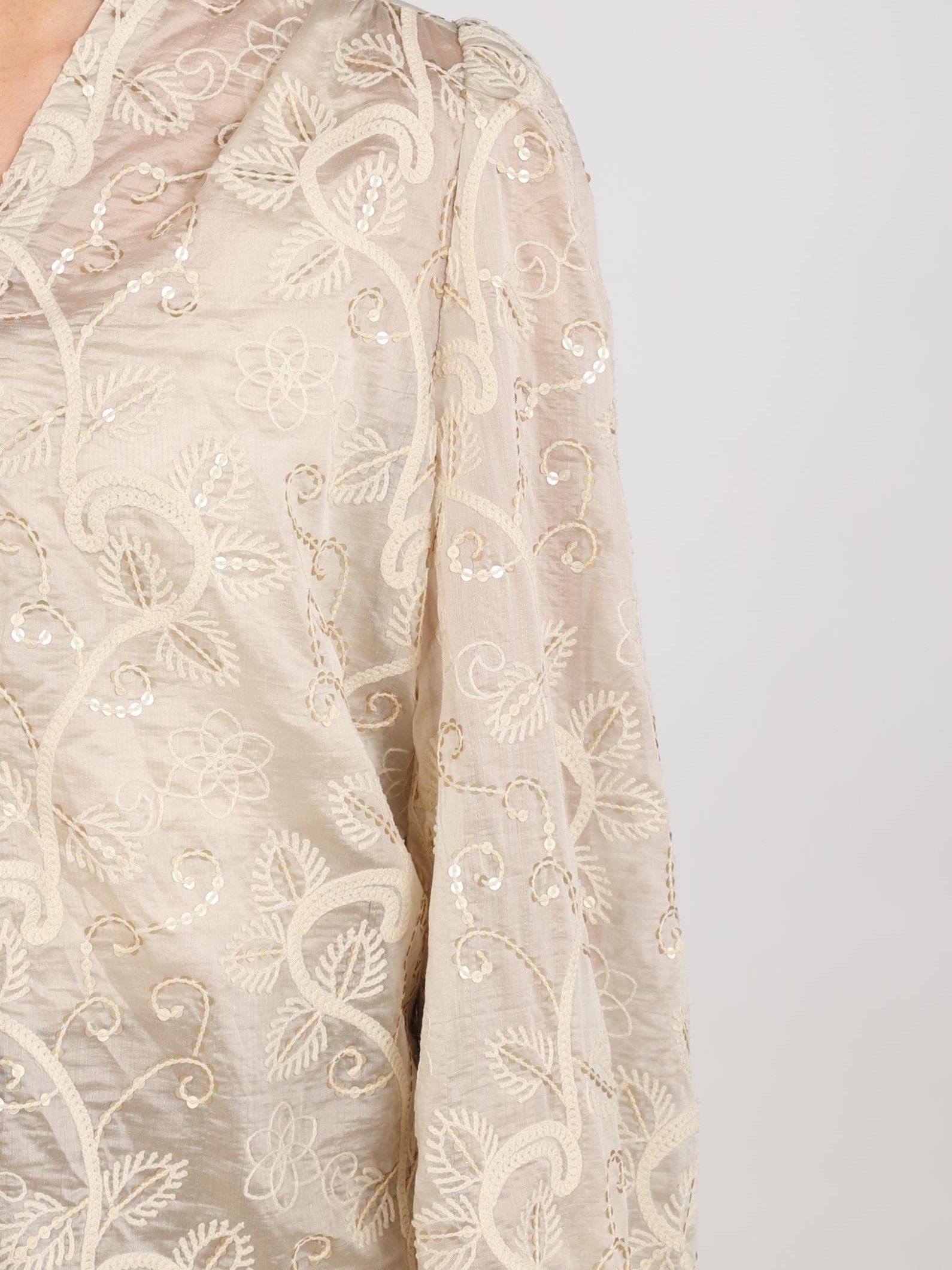 NUKUS - BLOUSE - Beige
