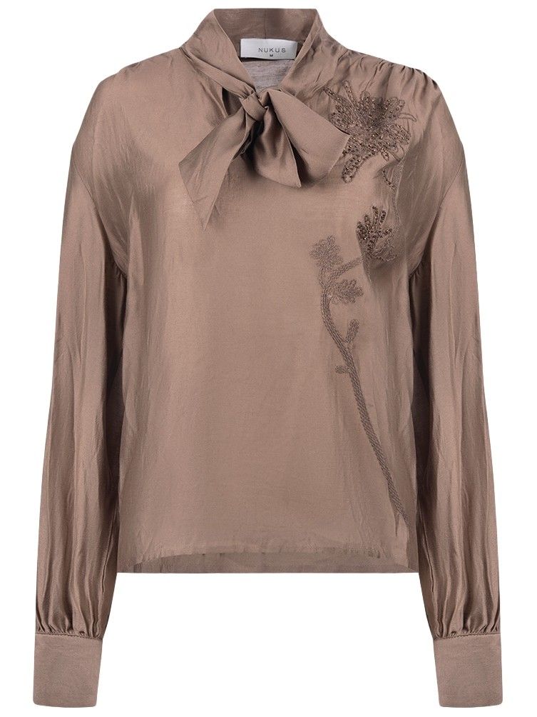 NUKUS - BLOUSE - Bruin