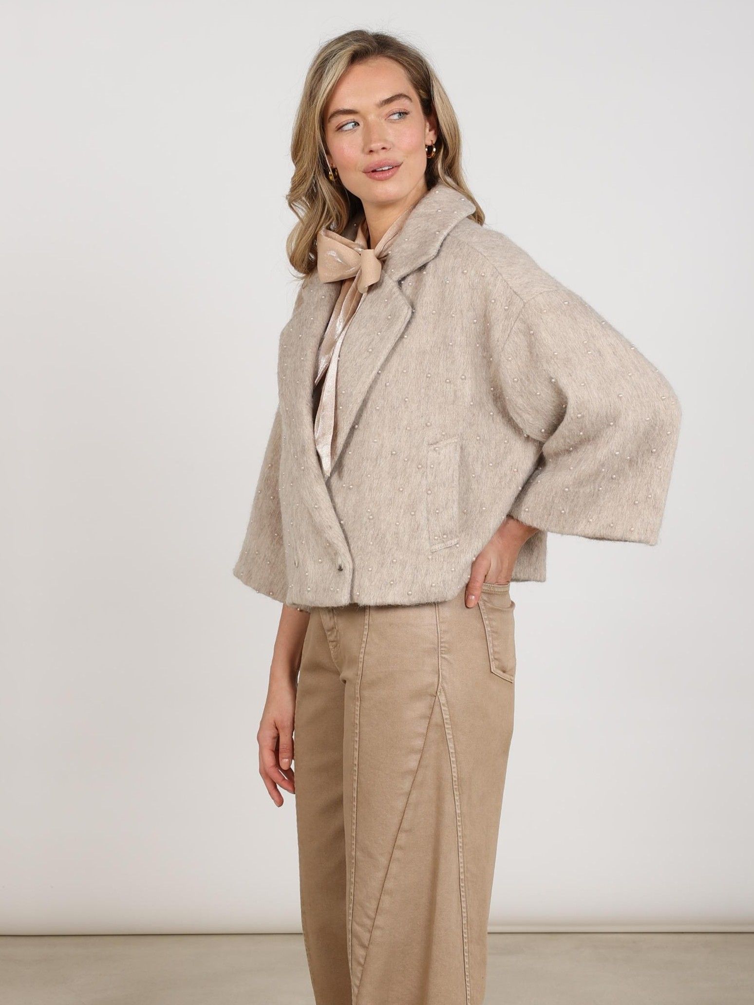 NUKUS - BLAZER - Beige