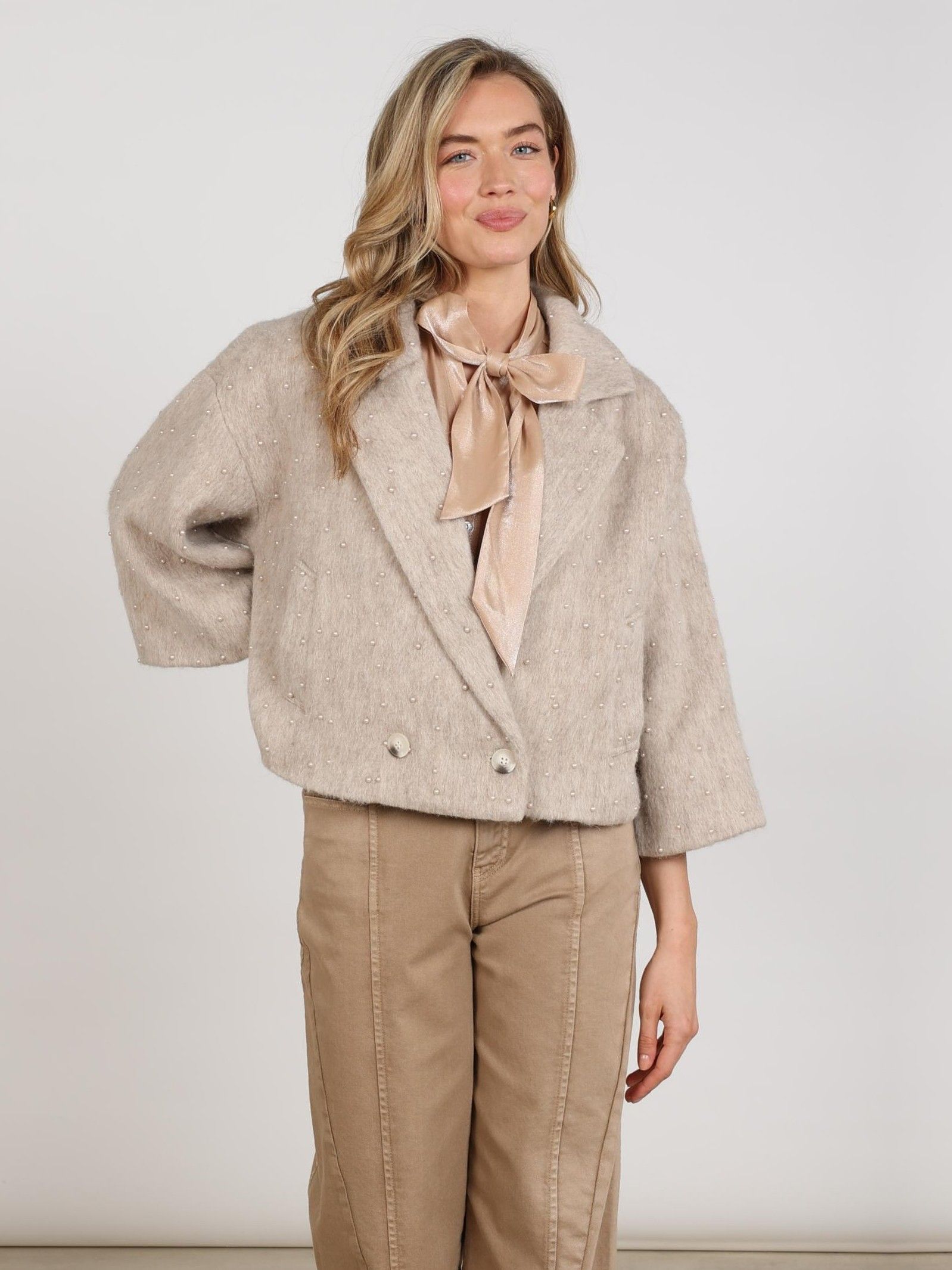 NUKUS - BLAZER - Beige