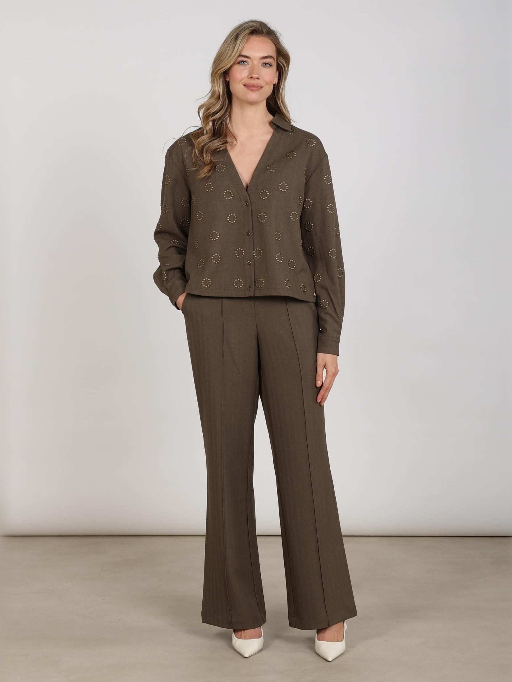 NUKUS - BLOUSE - Groen