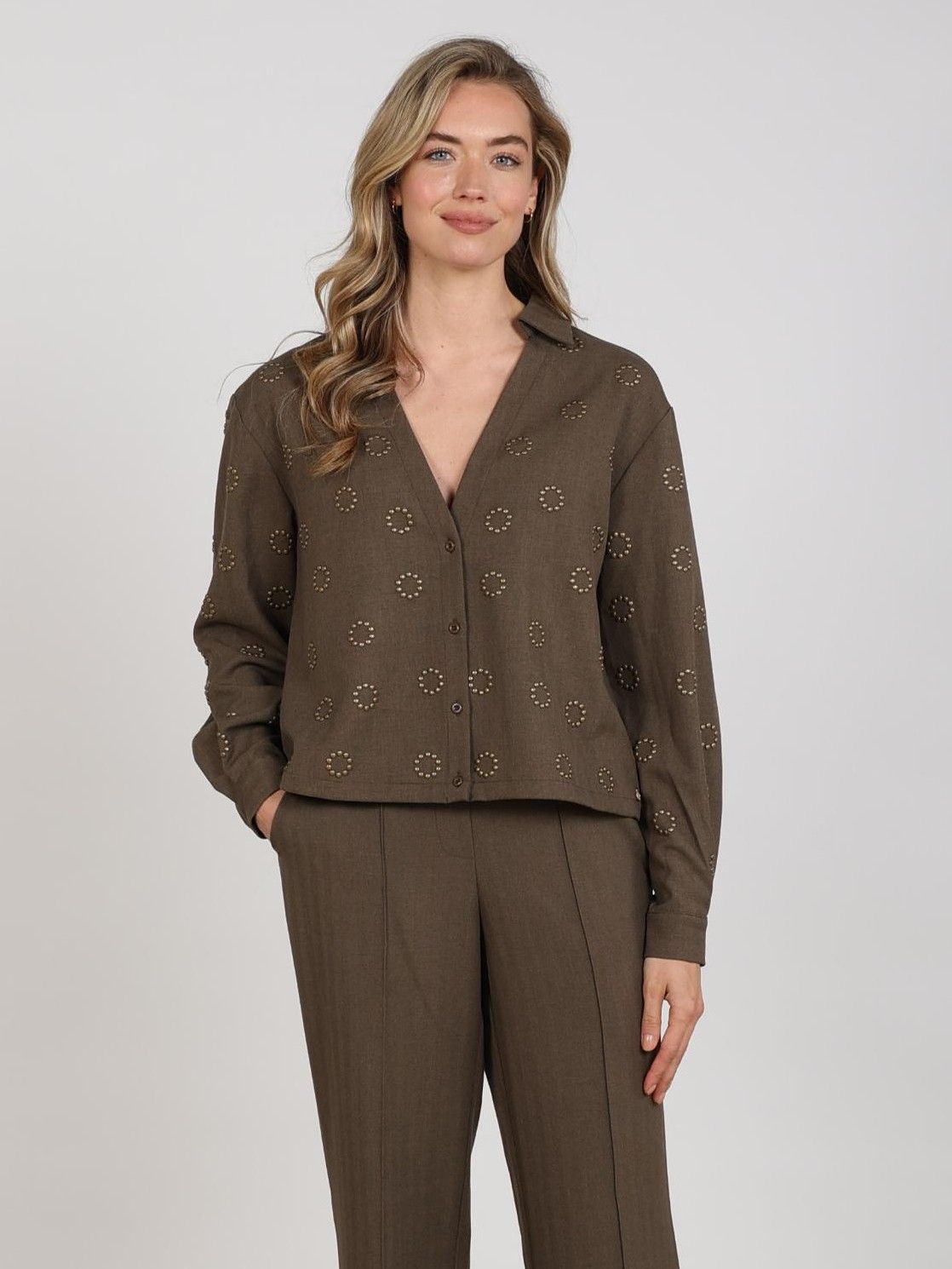NUKUS - BLOUSE - Groen