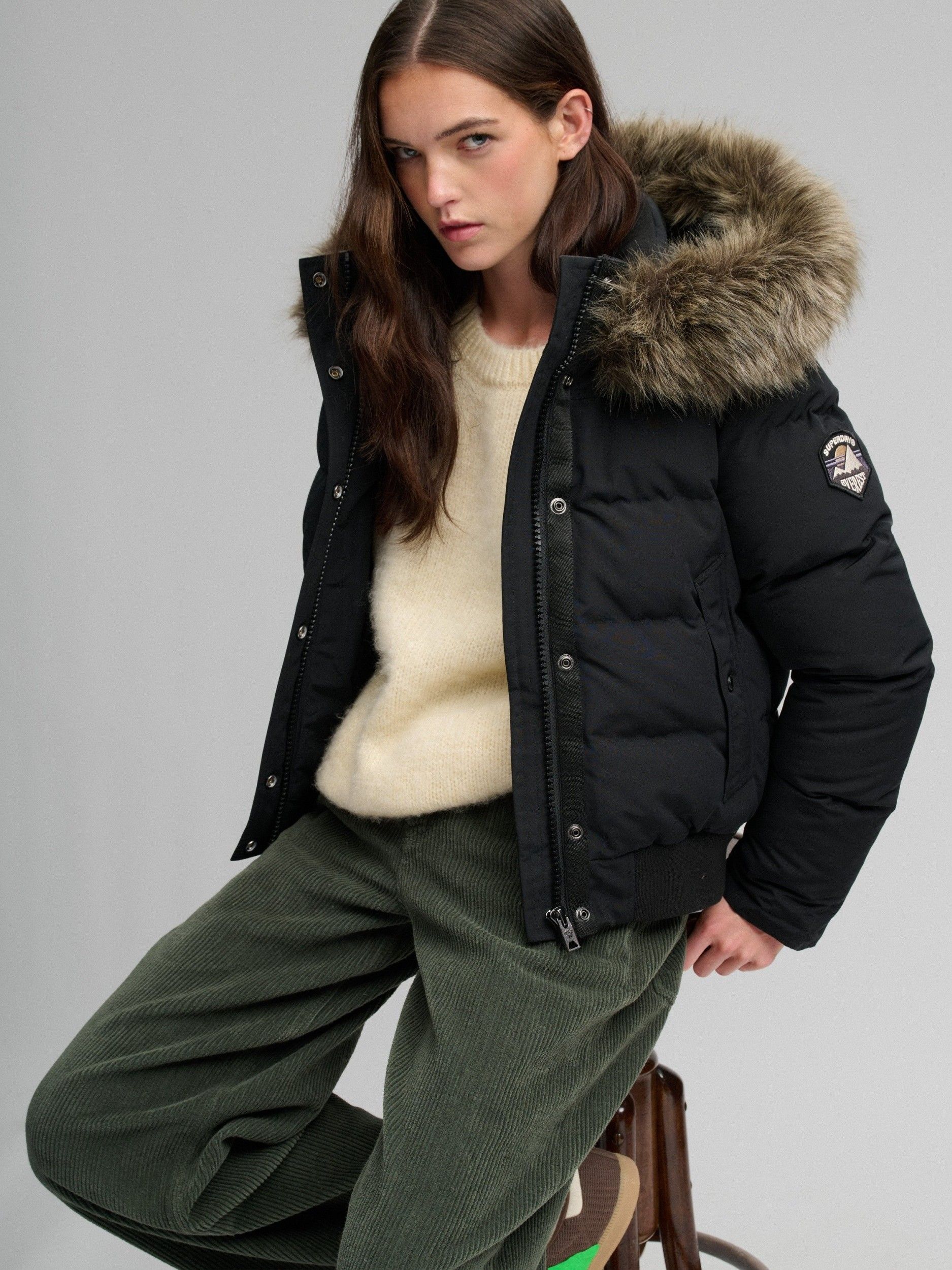 SUPERDRY - JAS - Zwart