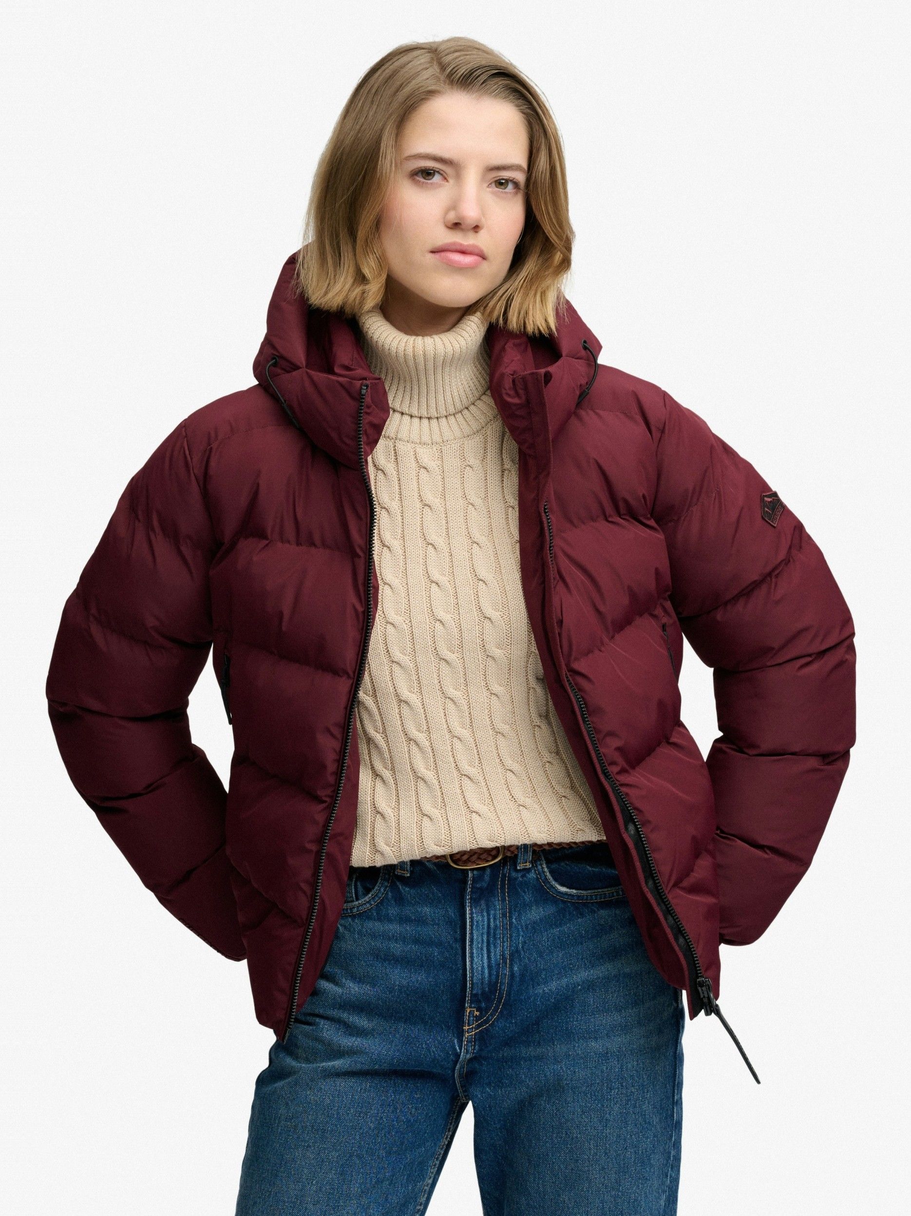 SUPERDRY - JAS - Rood