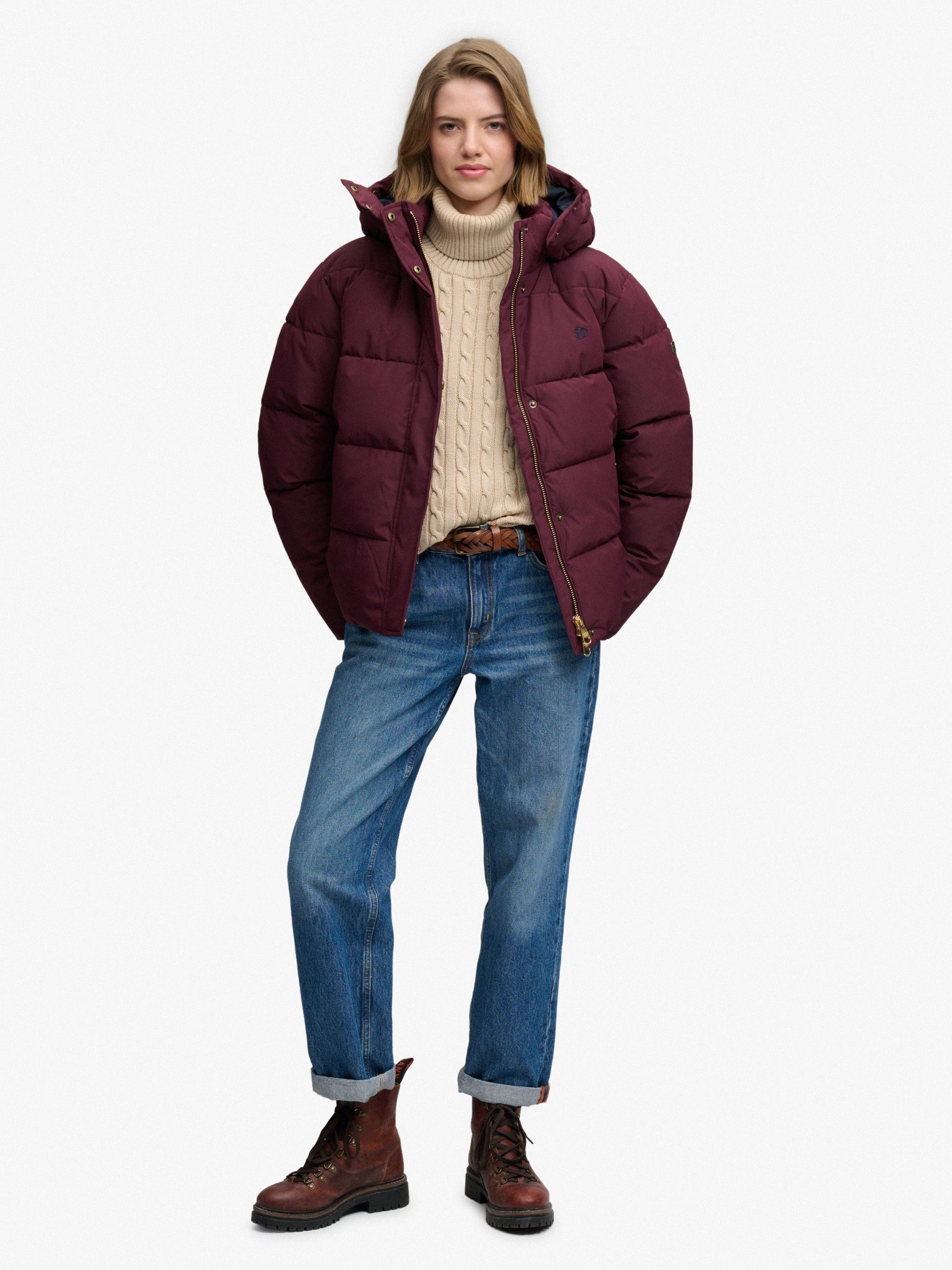 SUPERDRY - JAS - Paars