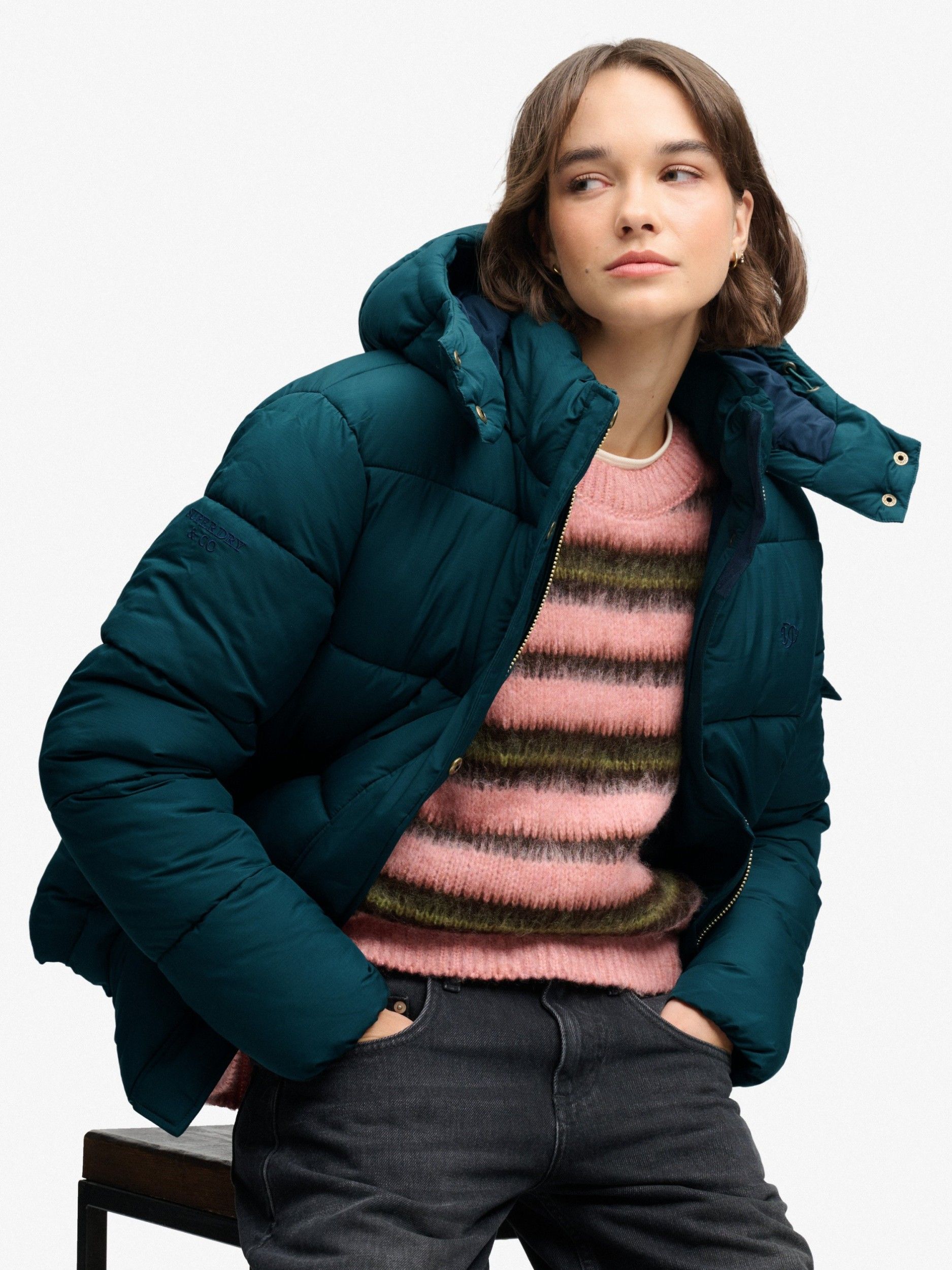 SUPERDRY - JAS - Groen