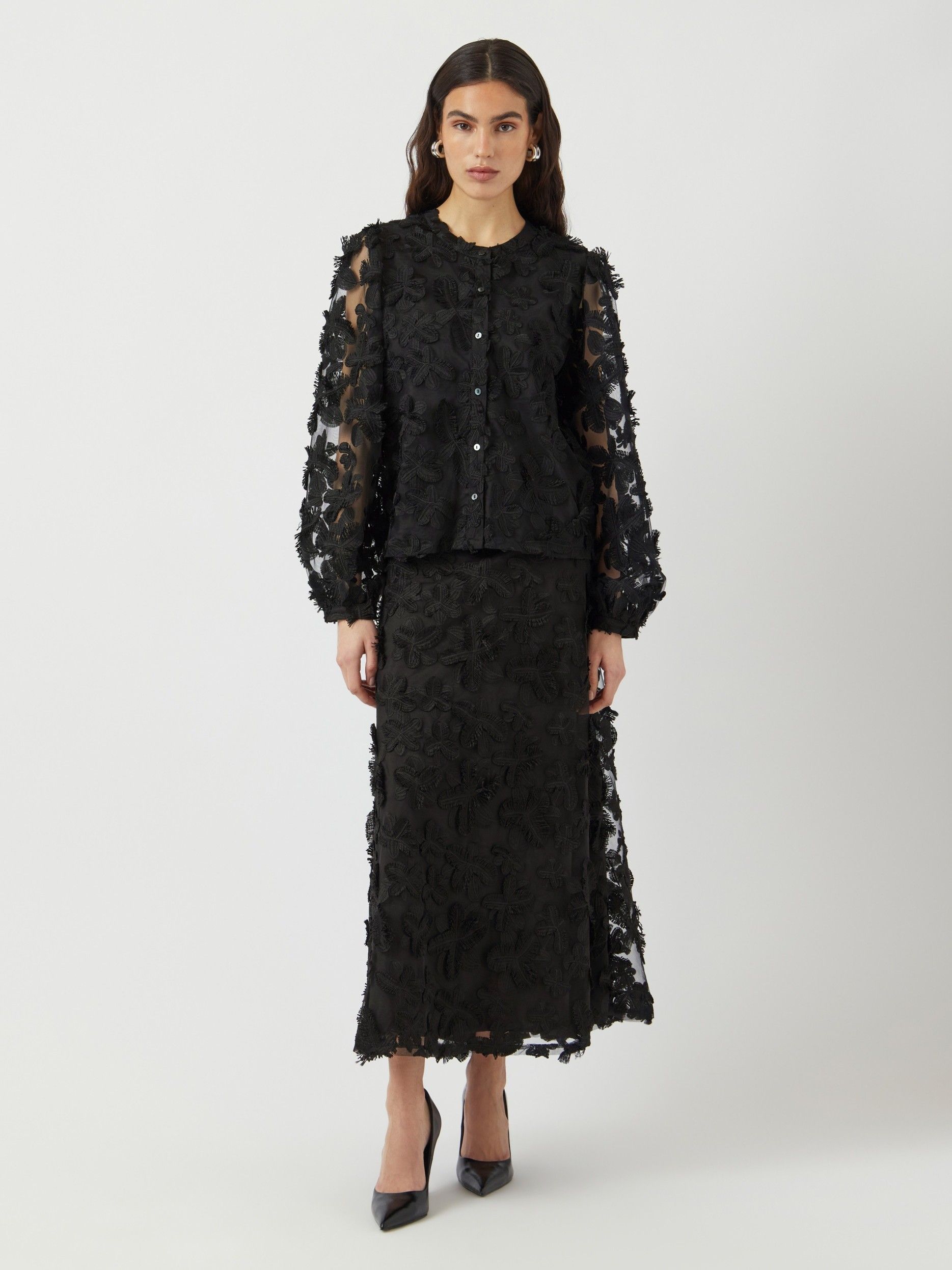 YAS - BLOUSE - Zwart