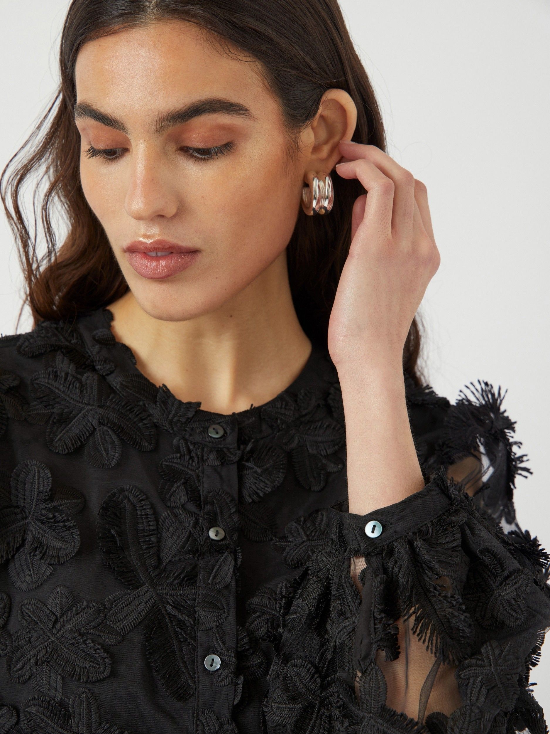YAS - BLOUSE - Zwart