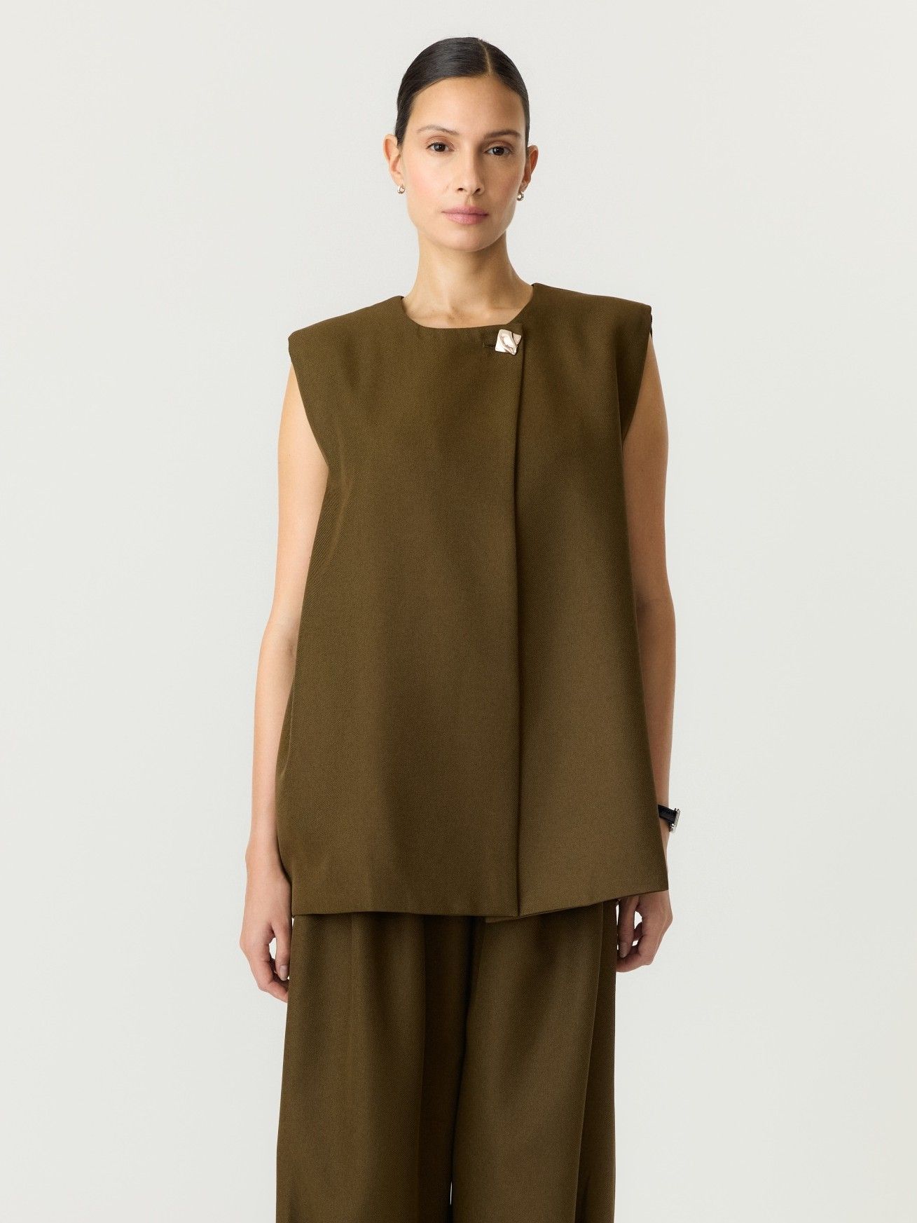 YAS - GILET - Groen