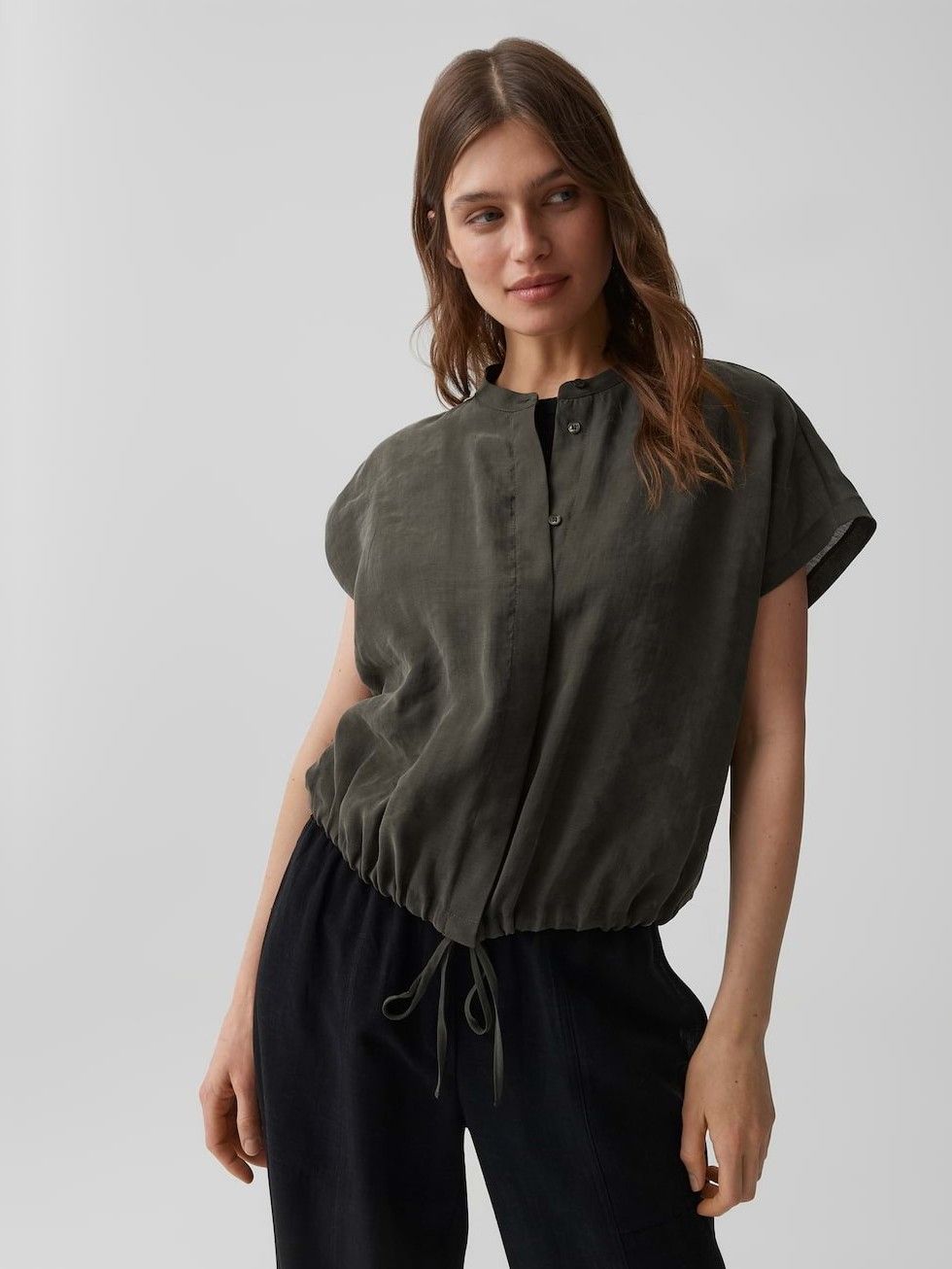 OPUS - BLOUSE - Groen