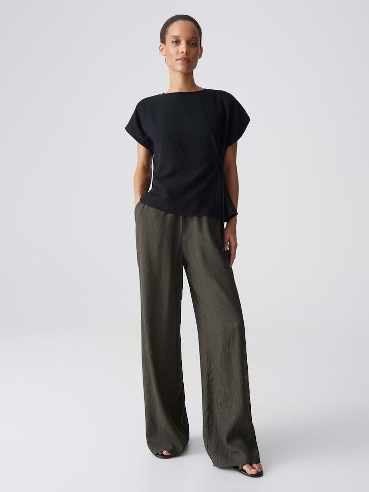 OPUS - SHIRT - Zwart