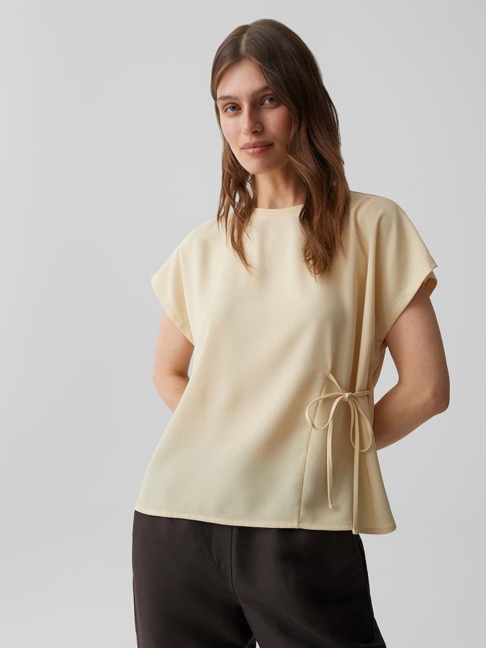 OPUS - SHIRT - Geel
