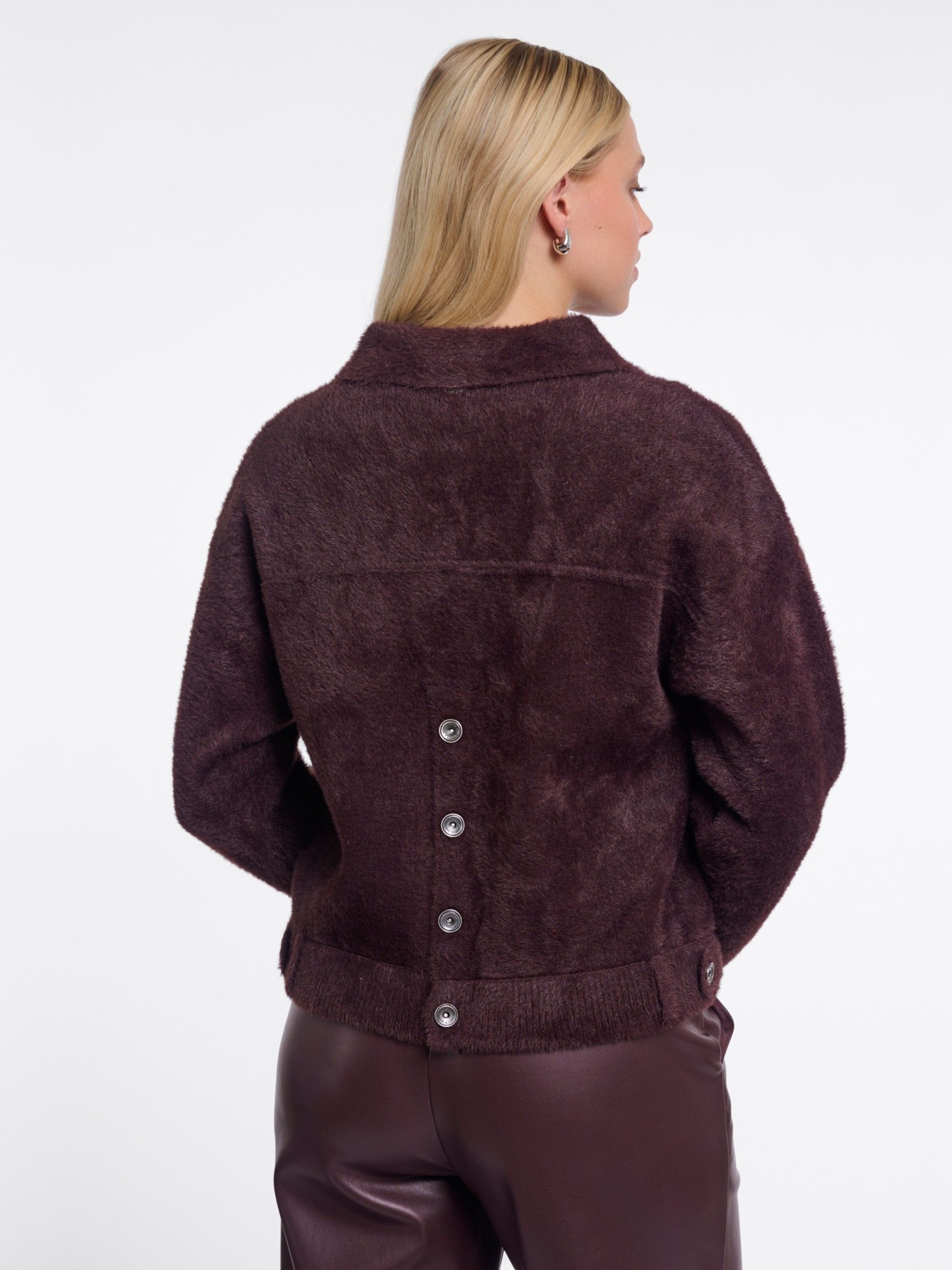 RINO EN PELLE - BLAZER - Paars