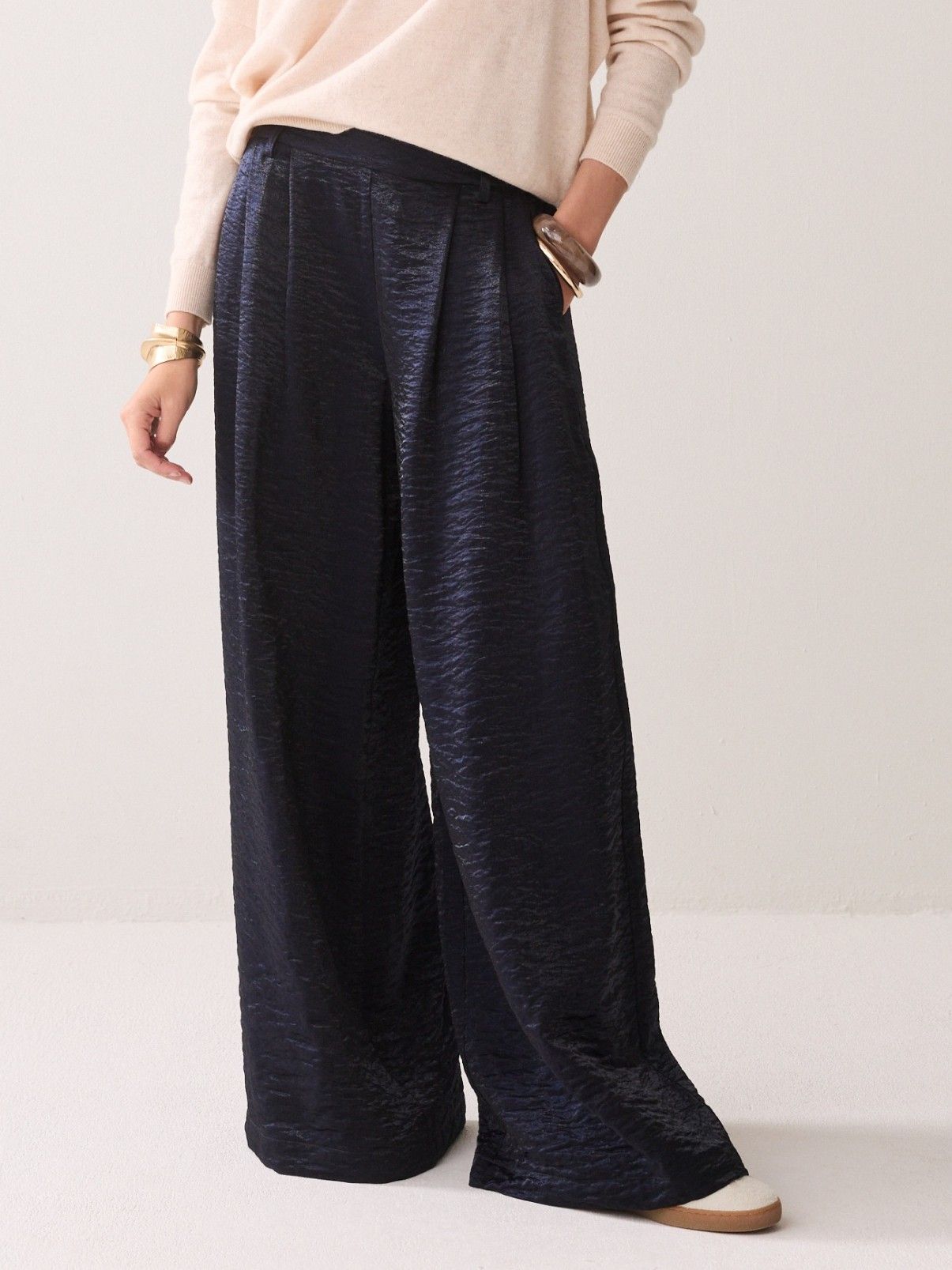SUMMUM - BROEK - Blauw
