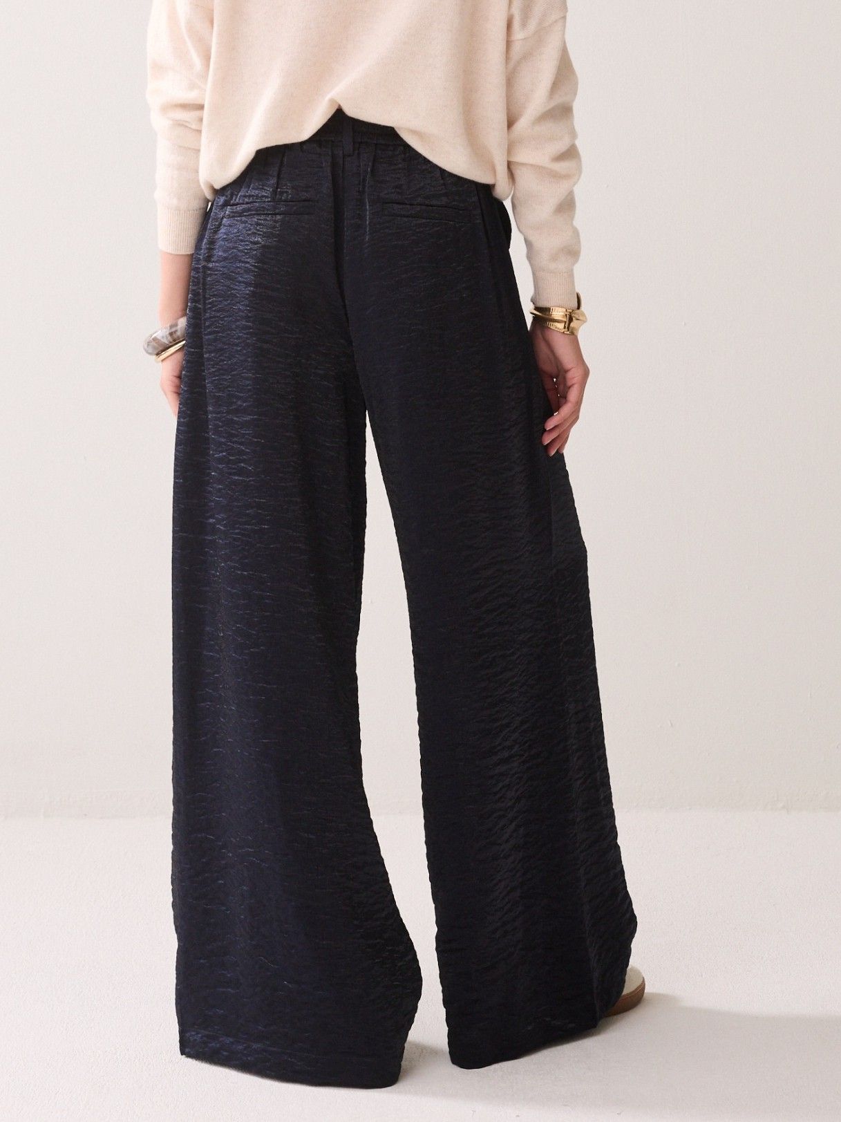 SUMMUM - BROEK - Blauw