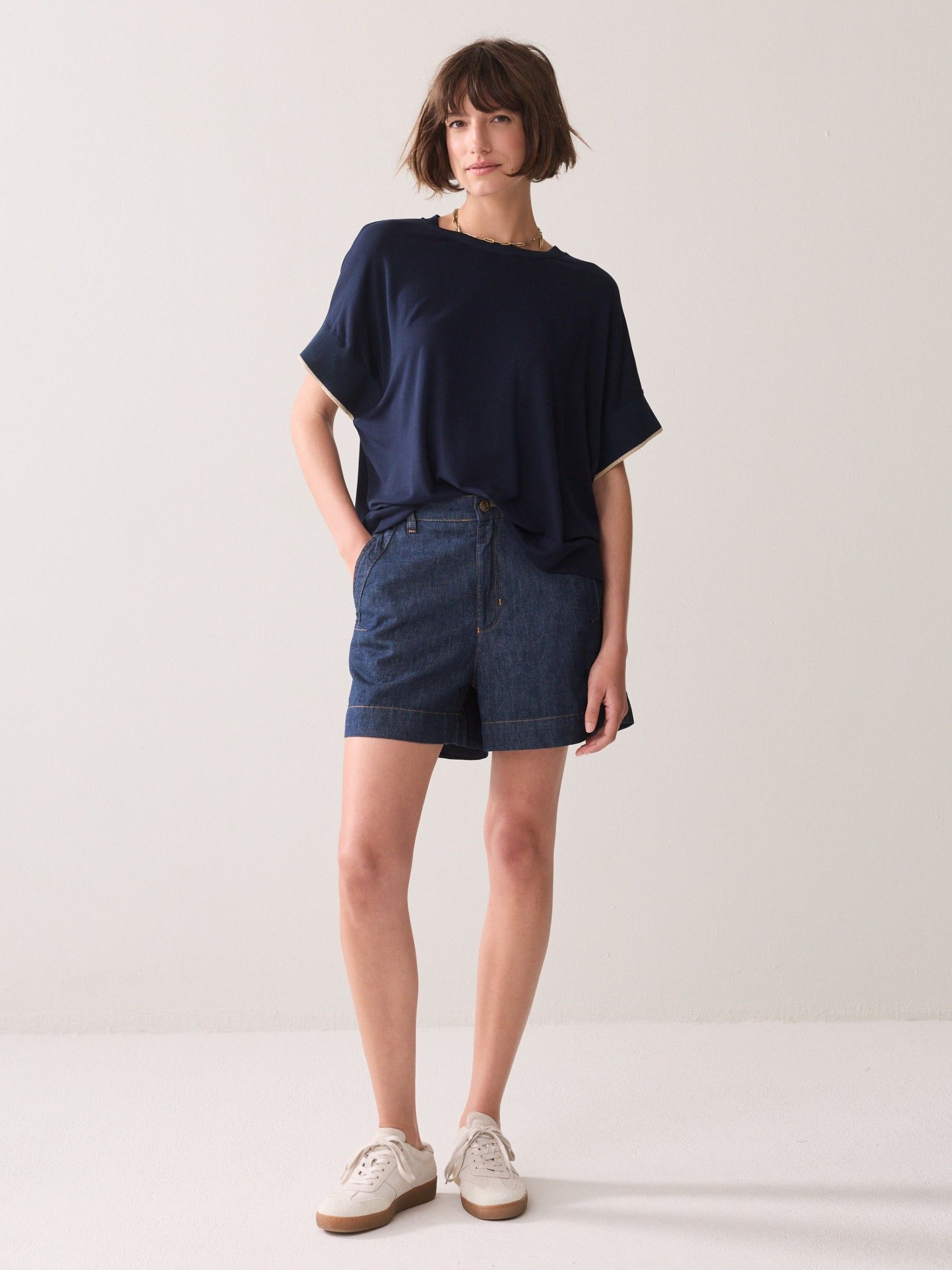 SUMMUM - SHIRT - Blauw