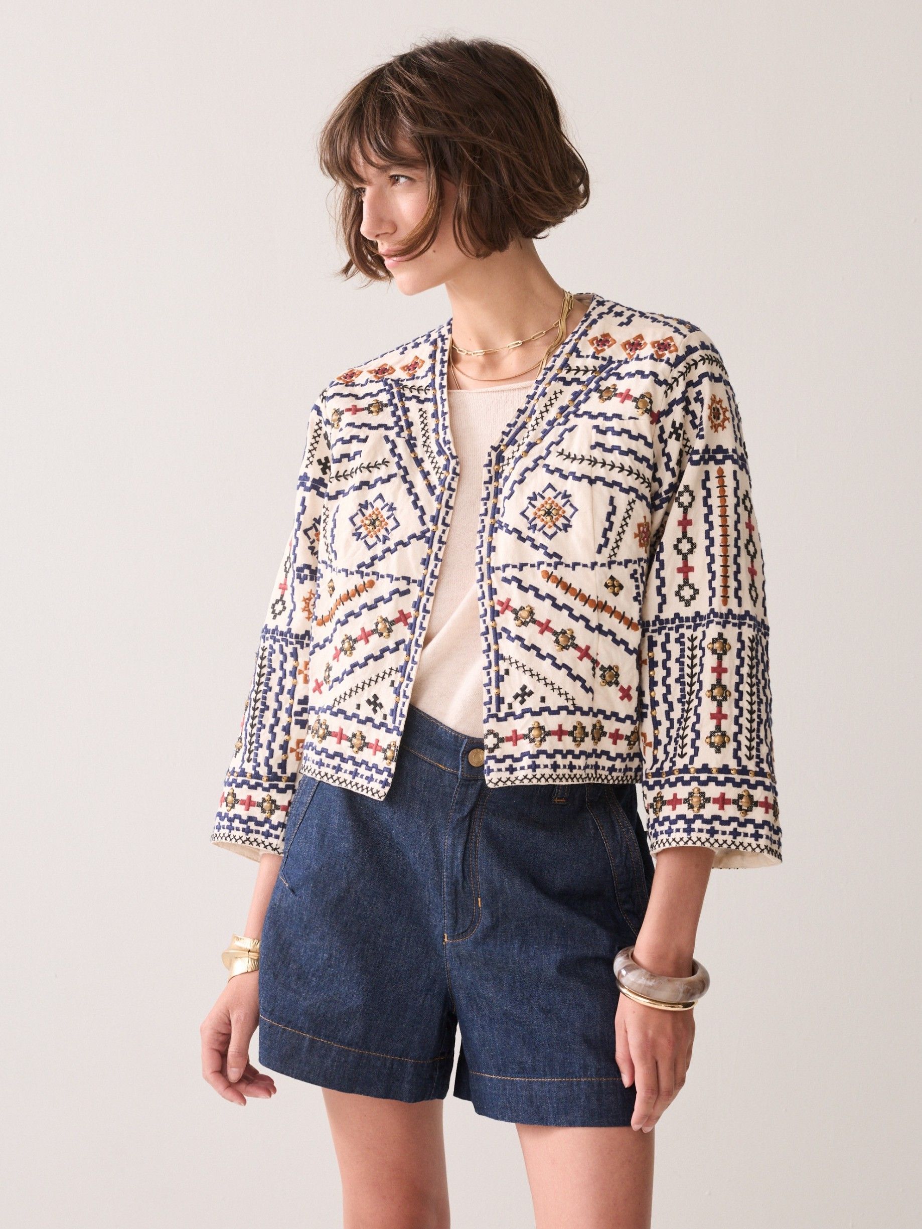 SUMMUM - BLAZER - Off white