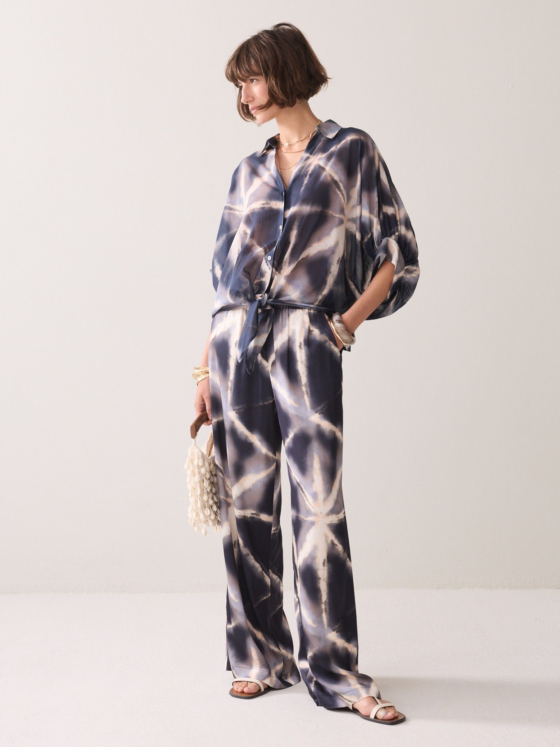 SUMMUM - BLOUSE - Blauw