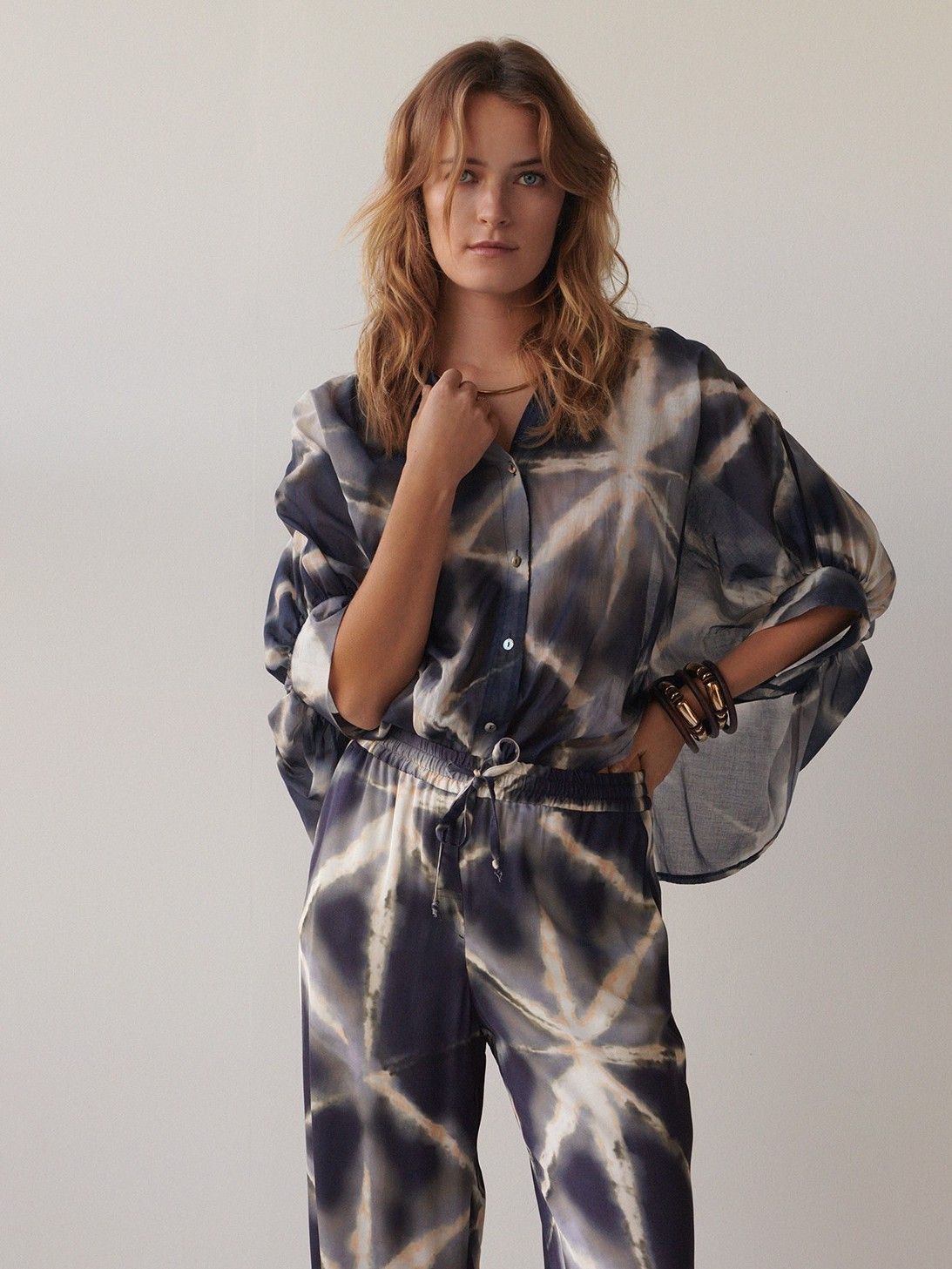 SUMMUM - BLOUSE - Blauw