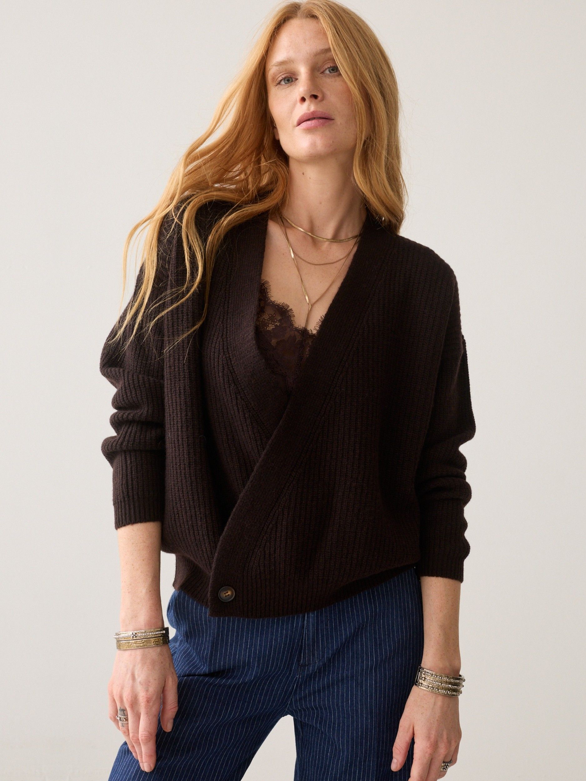 SUMMUM - VEST - Bruin
