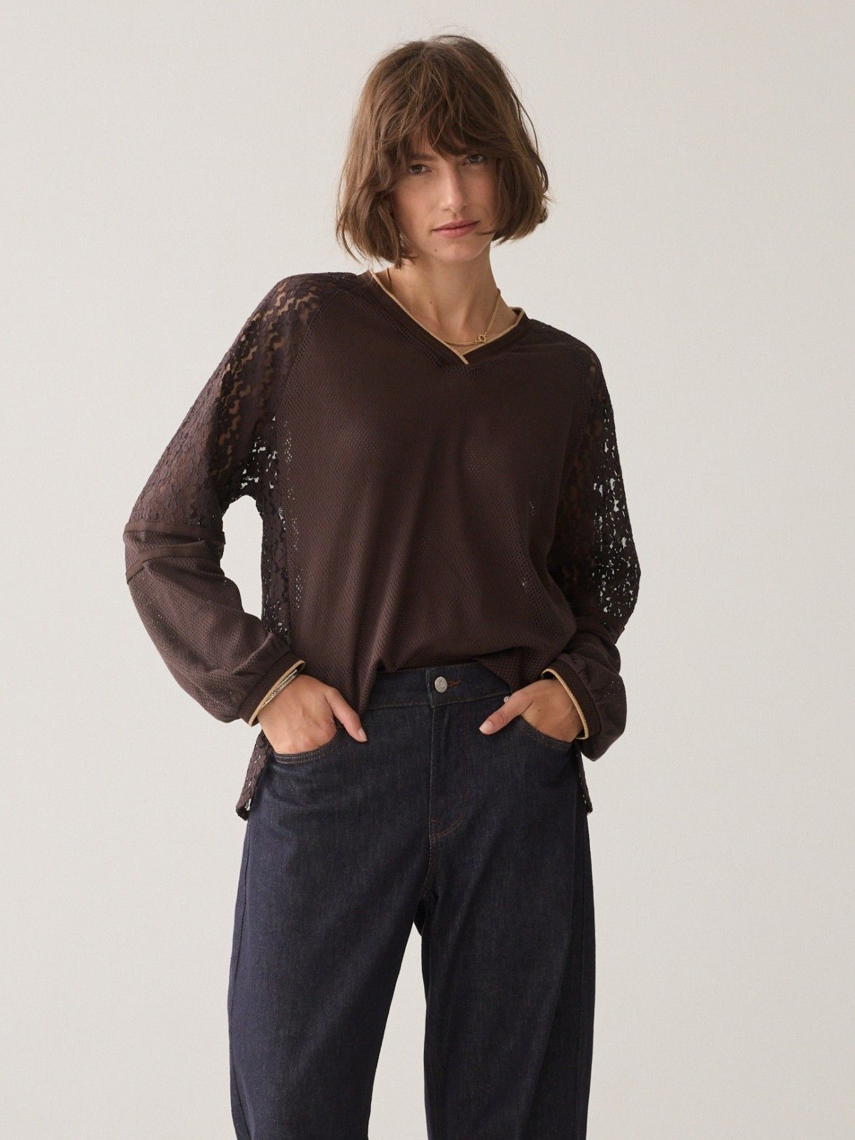 SUMMUM - SHIRT - Bruin