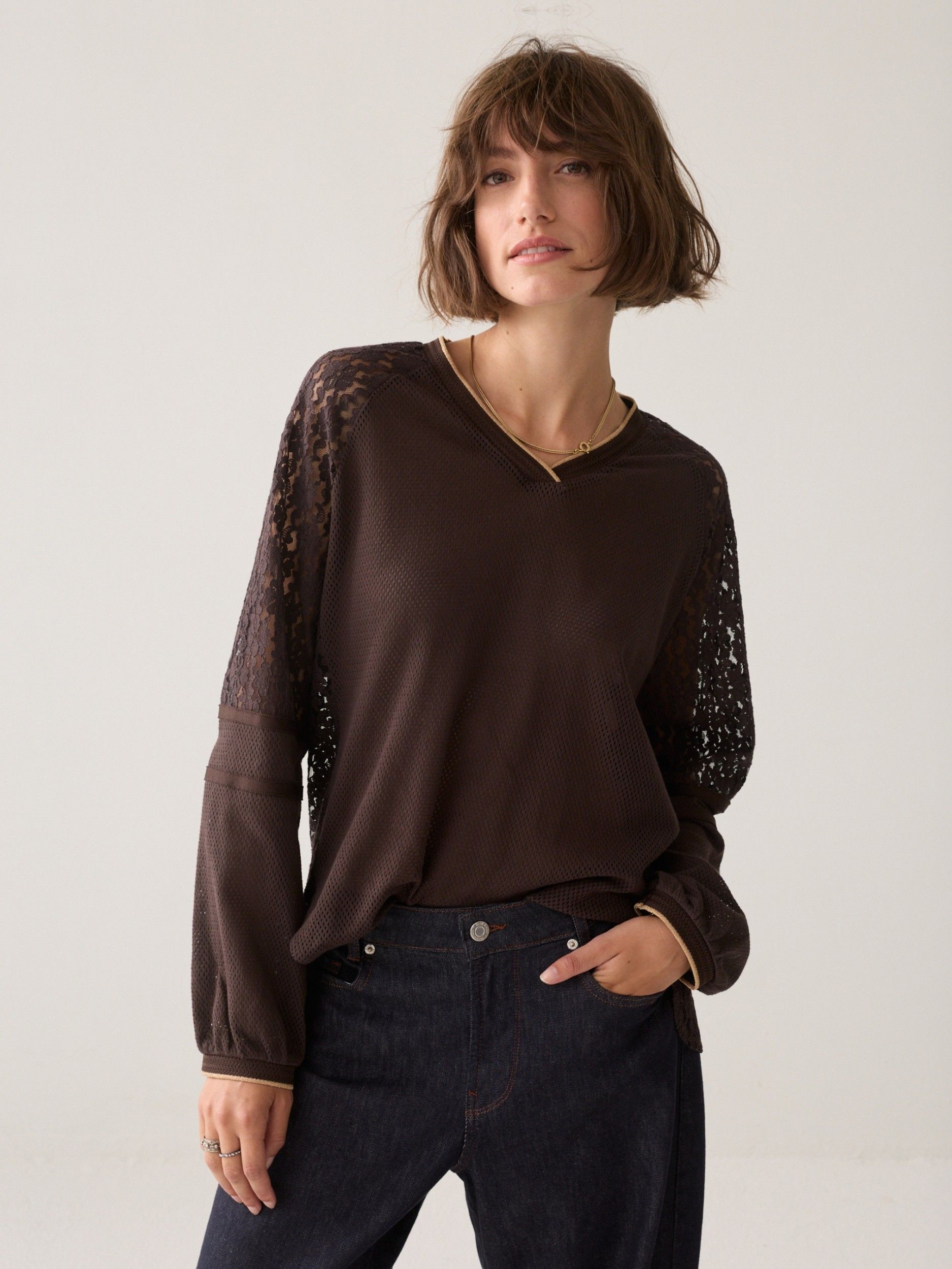 SUMMUM - SHIRT - Bruin