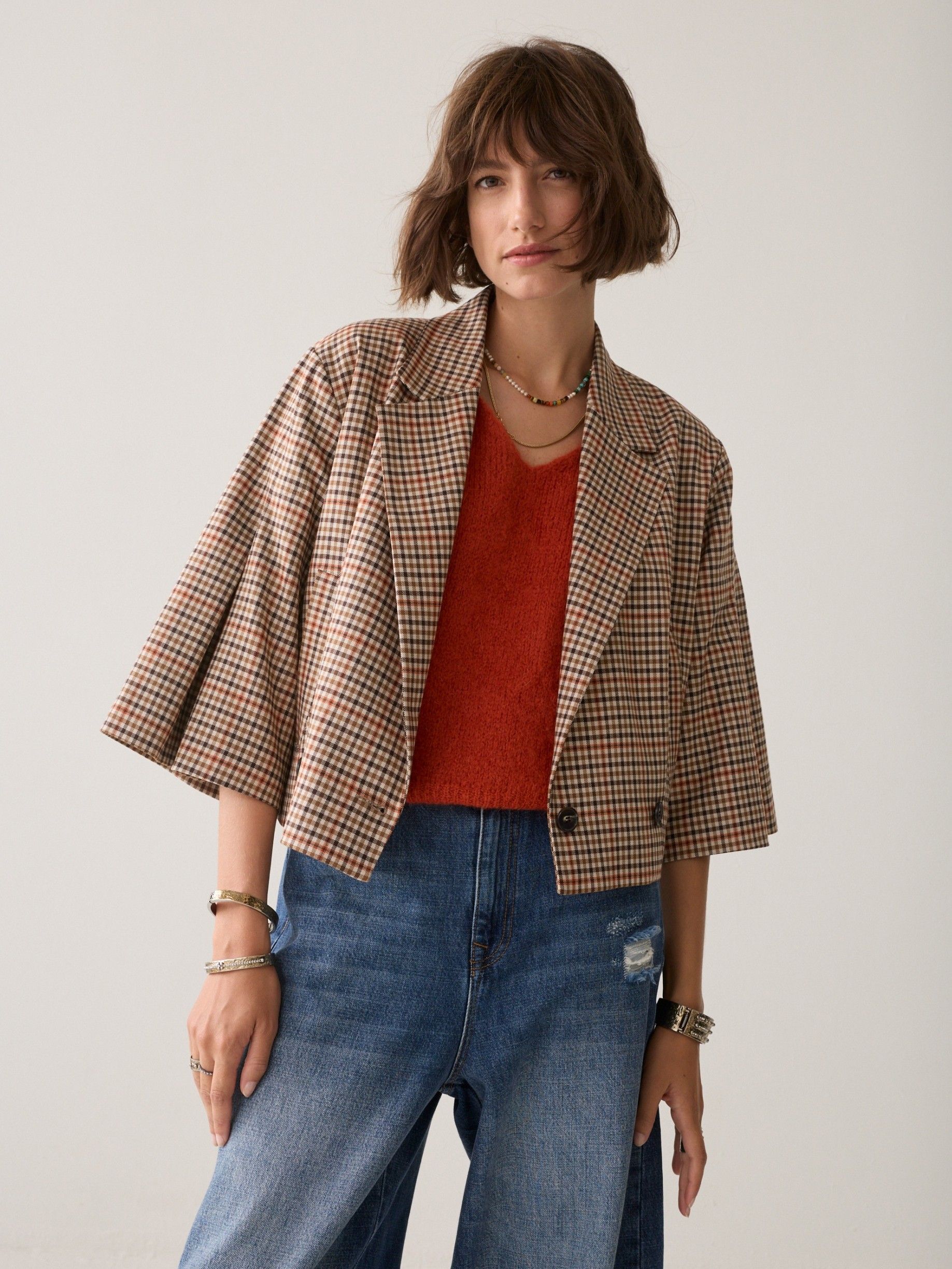 SUMMUM - BLAZER - Oranje