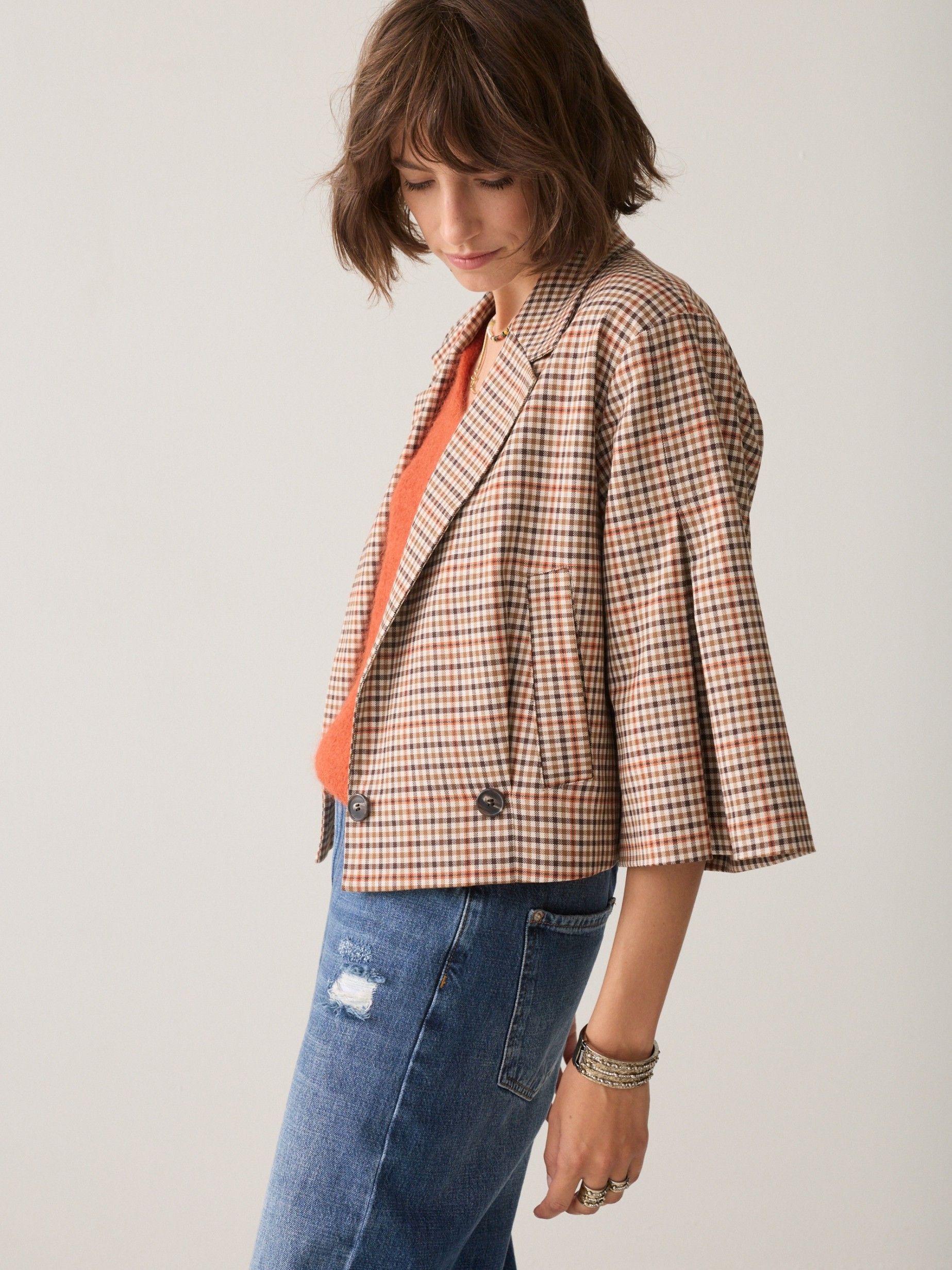 SUMMUM - BLAZER - Oranje