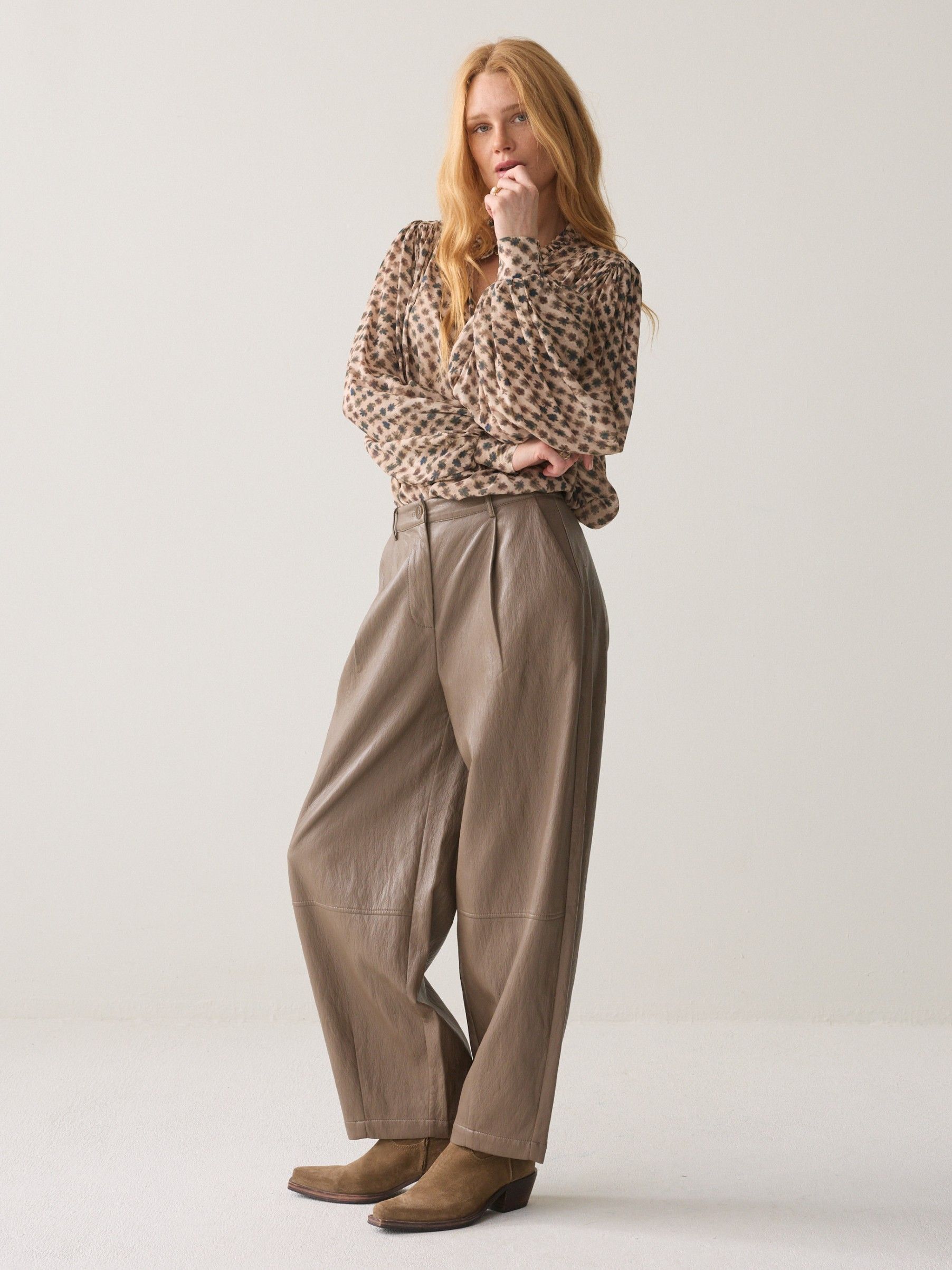 SUMMUM - BROEK - Beige