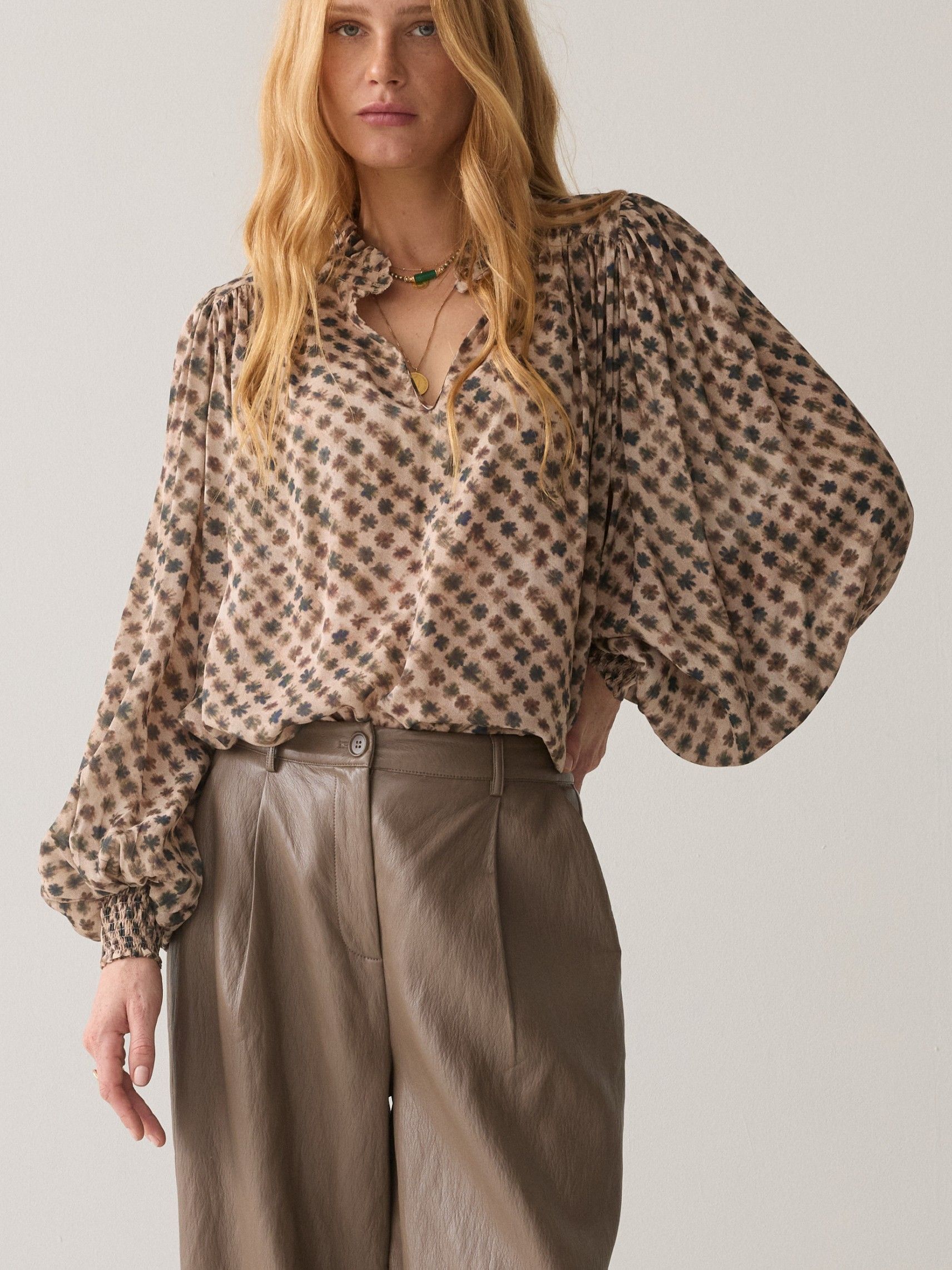 SUMMUM - BROEK - Beige