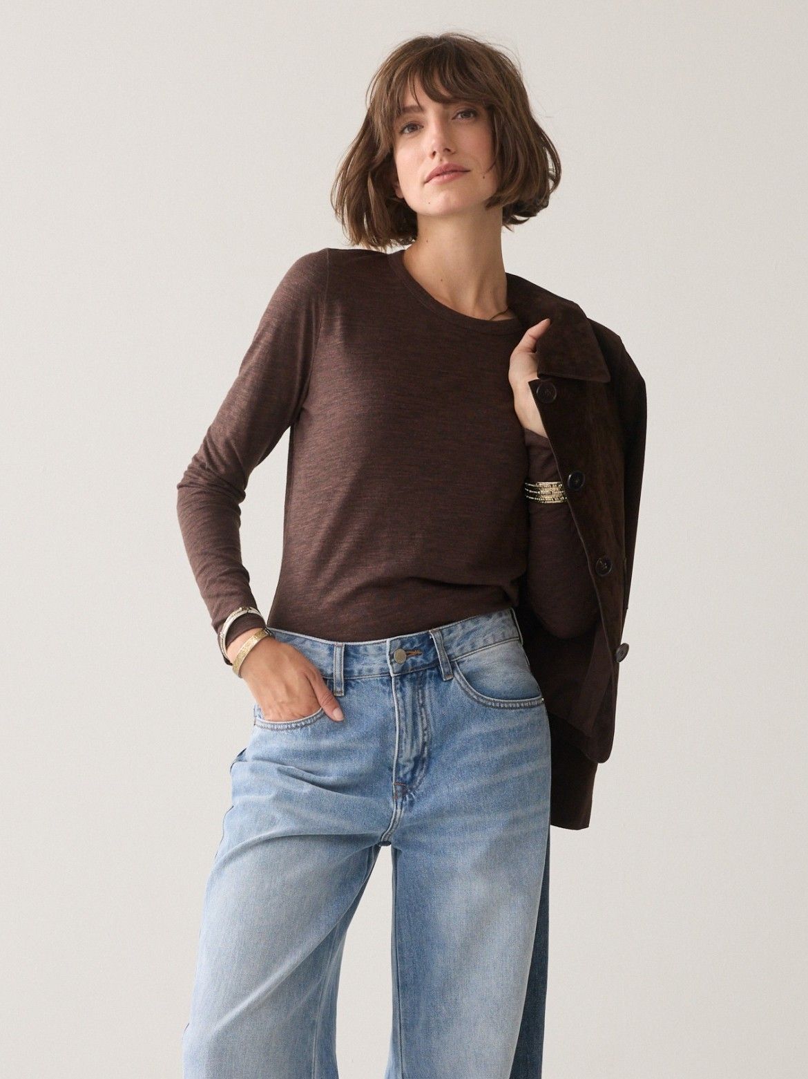 SUMMUM - SHIRT - Bruin