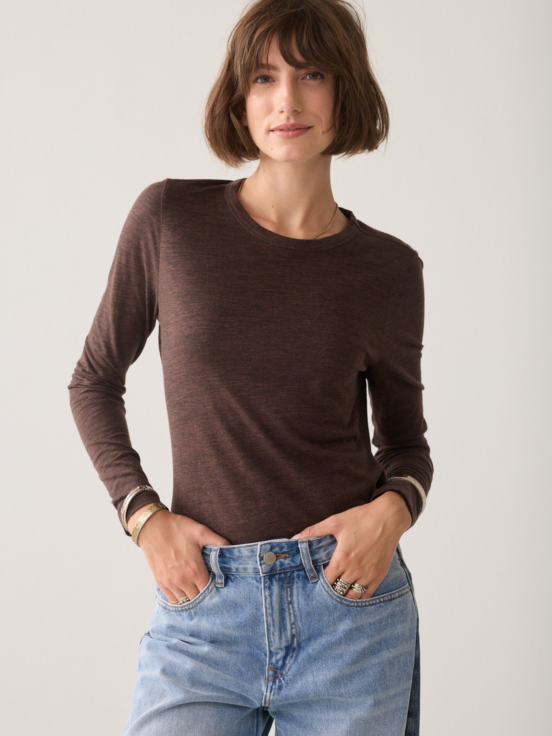 SUMMUM - SHIRT - Bruin